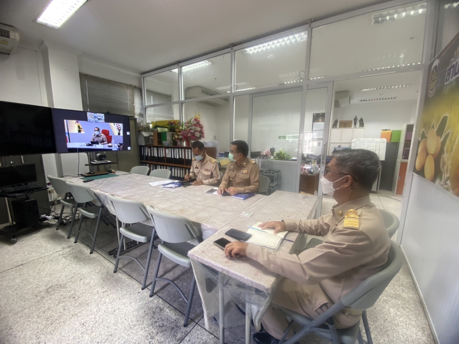 พช. นครนายก ร่วมการประชุมกรมการพัฒนาชุมชน ครั้งที่ 6/2565