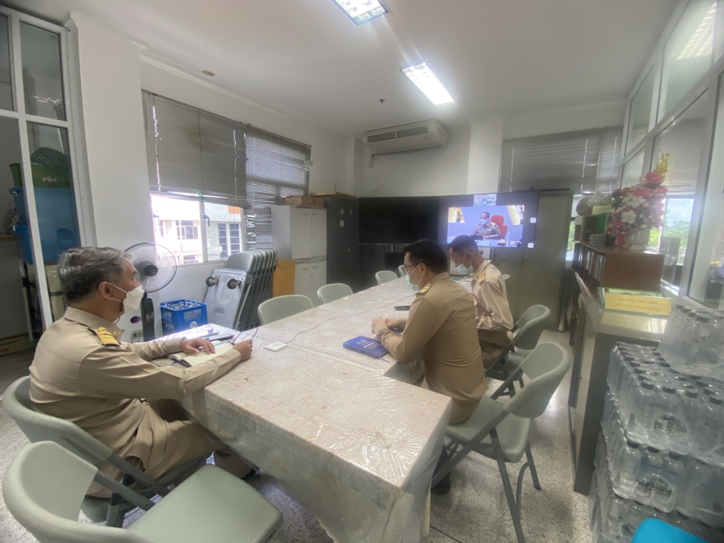 พช. นครนายก ร่วมการประชุมกรมการพัฒนาชุมชน ครั้งที่ 6/2565