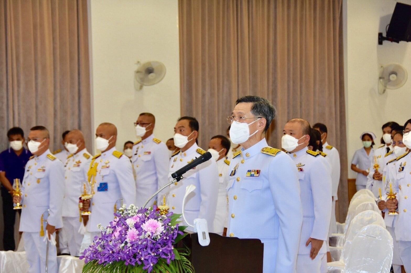 ??พช.นครนายก ร่วมพิธีถวายราชสักการะและวางพานพุ่ม และพิธีจุดเทียนชัยถวายพระพรชัยมงคล สมเด็จพระนางเจ้าฯ พระบรมราชินี 3 มิถุนายน 2565
