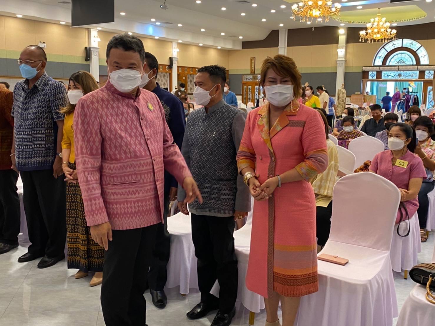 ?? พช.นครนายก ร่วมโครงการพัฒนาศักยภาพและเพิ่มช่องทางการตลาดให้กับผู้ประกอบการ OTOP ผ้าไทย (Coaching ผ้าขิตลายนารีรัตนราชกัญญา)