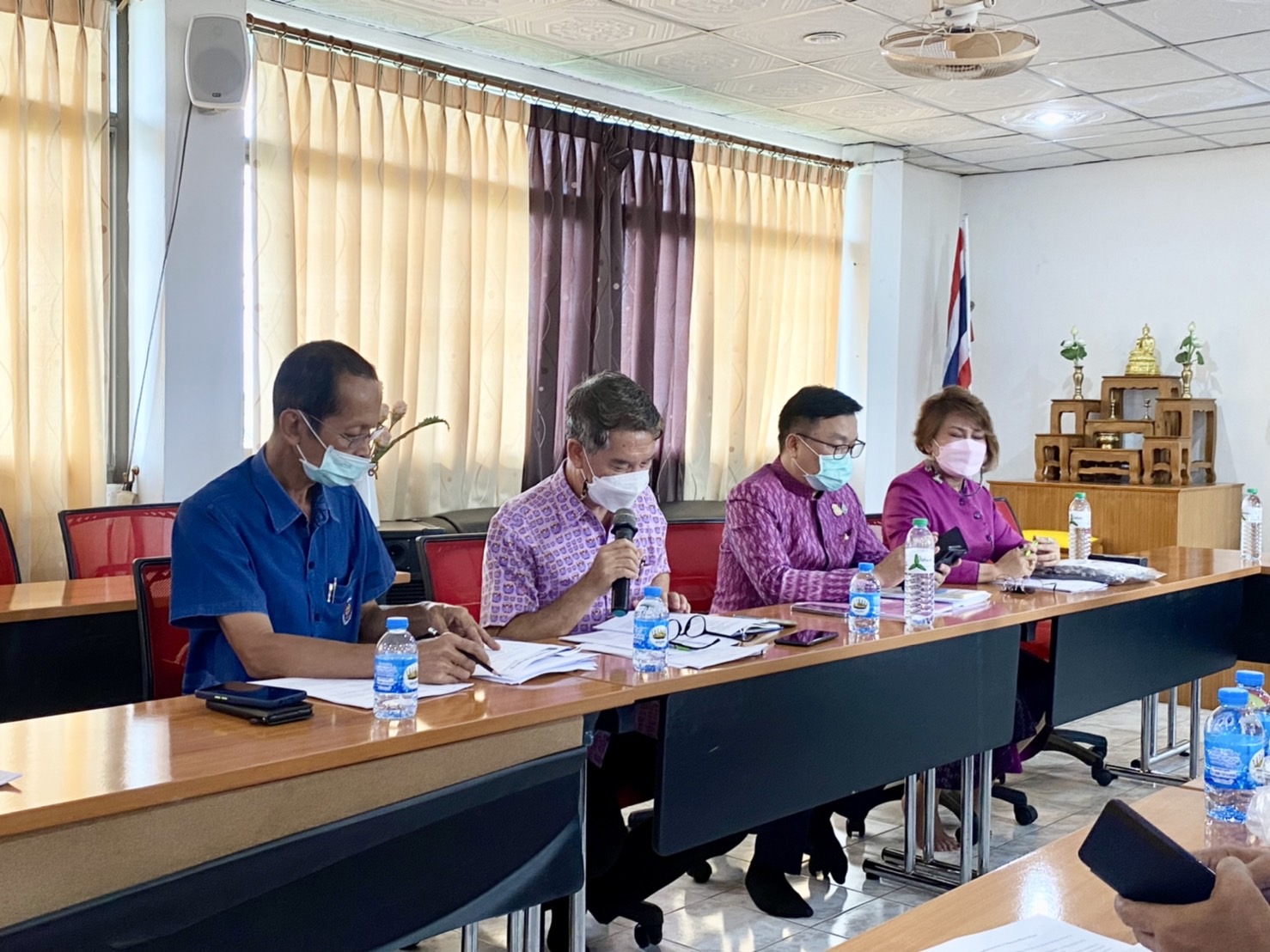 ??พช.นครนายก ประชุมผู้อำนวยการกลุ่มงาน พัฒนาการอำเภอ นักวิชาการพัฒนาชุมชน และเจ้าหน้าที่สำนักงานพัฒนาชุมชนจังหวัดนครนายก ครั้งที่ 3/2565