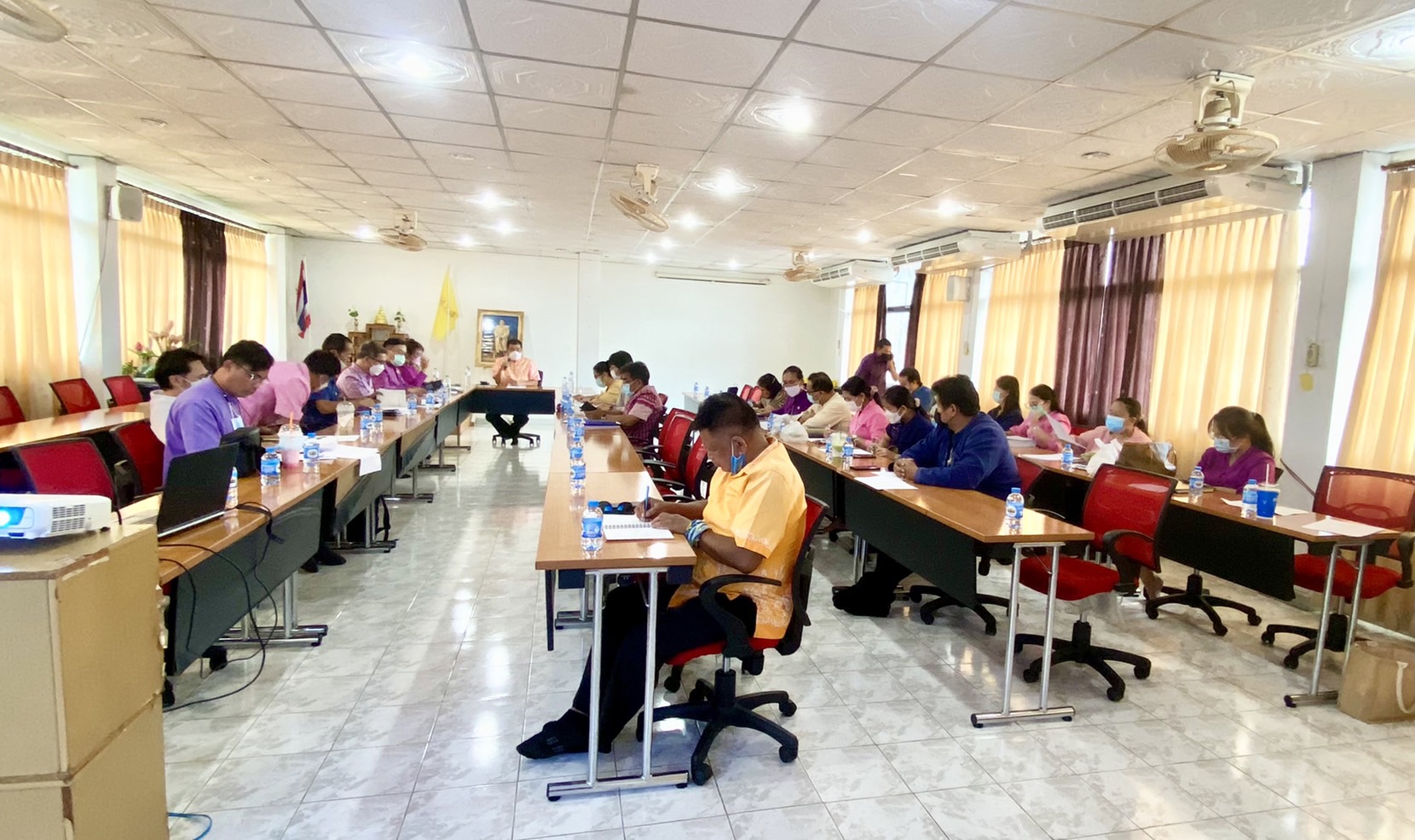 ??พช.นครนายก ประชุมผู้อำนวยการกลุ่มงาน พัฒนาการอำเภอ นักวิชาการพัฒนาชุมชน และเจ้าหน้าที่สำนักงานพัฒนาชุมชนจังหวัดนครนายก ครั้งที่ 3/2565