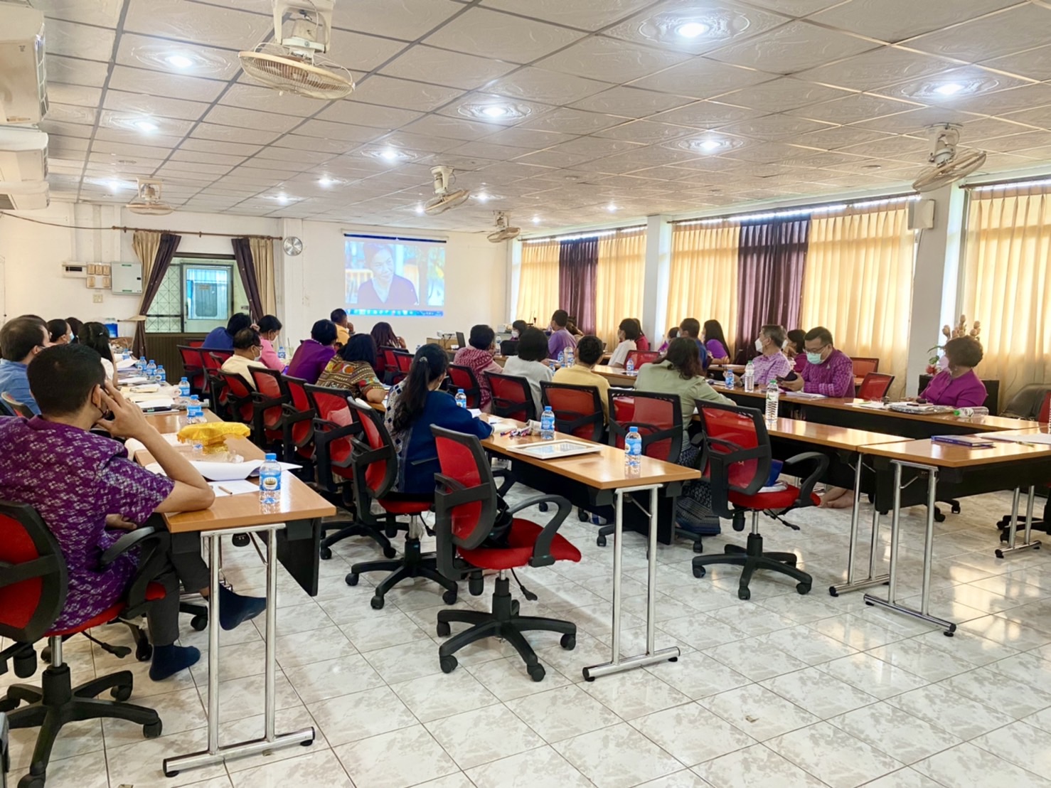 ??พช.นครนายก ประชุมผู้อำนวยการกลุ่มงาน พัฒนาการอำเภอ นักวิชาการพัฒนาชุมชน และเจ้าหน้าที่สำนักงานพัฒนาชุมชนจังหวัดนครนายก ครั้งที่ 3/2565