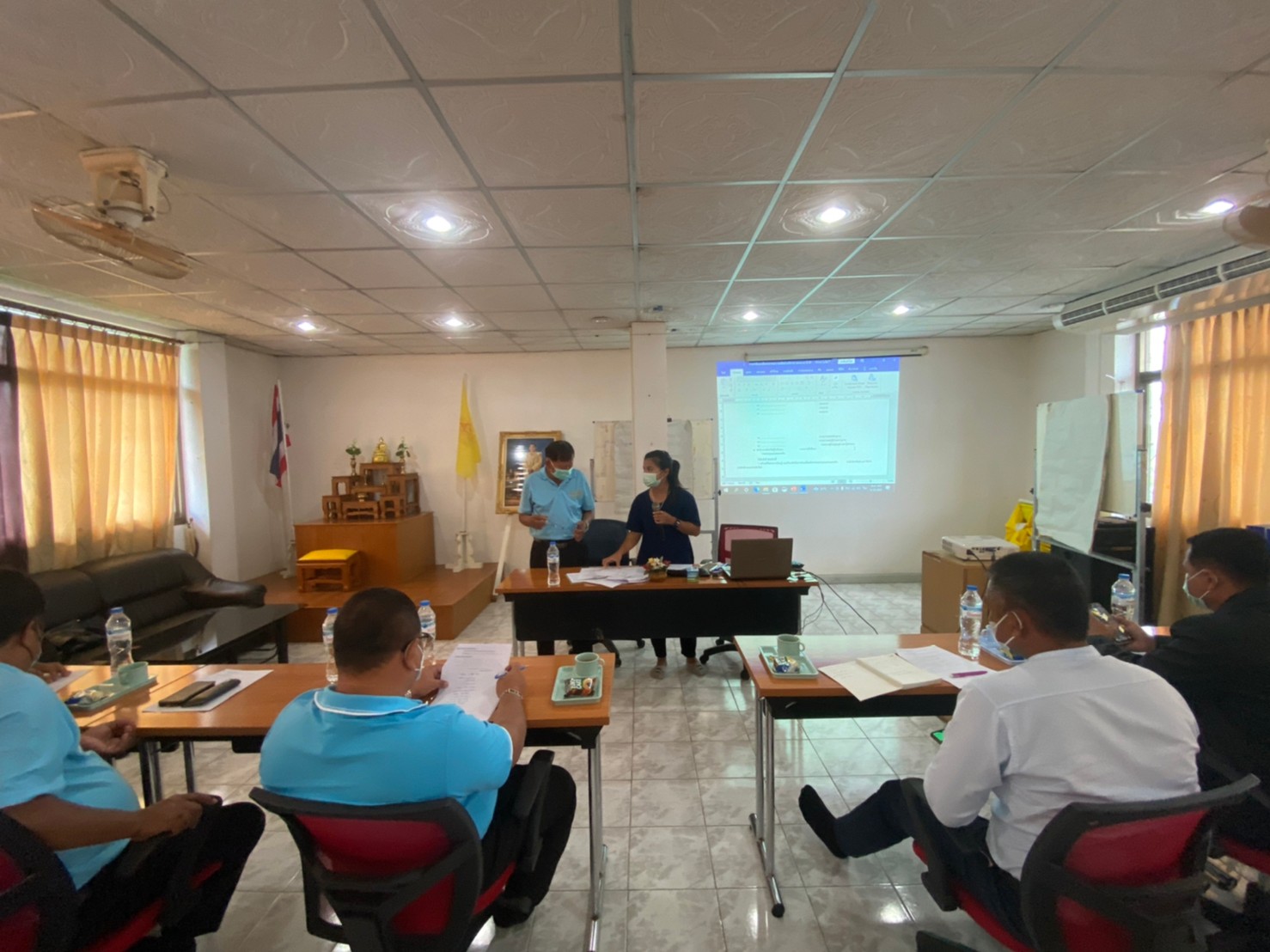 ??พช.นครนายก เข้าร่วมประชุมคณะกรรมการเครือข่ายกองทุนแม่ของแผ่นดินจังหวัดนครนายก