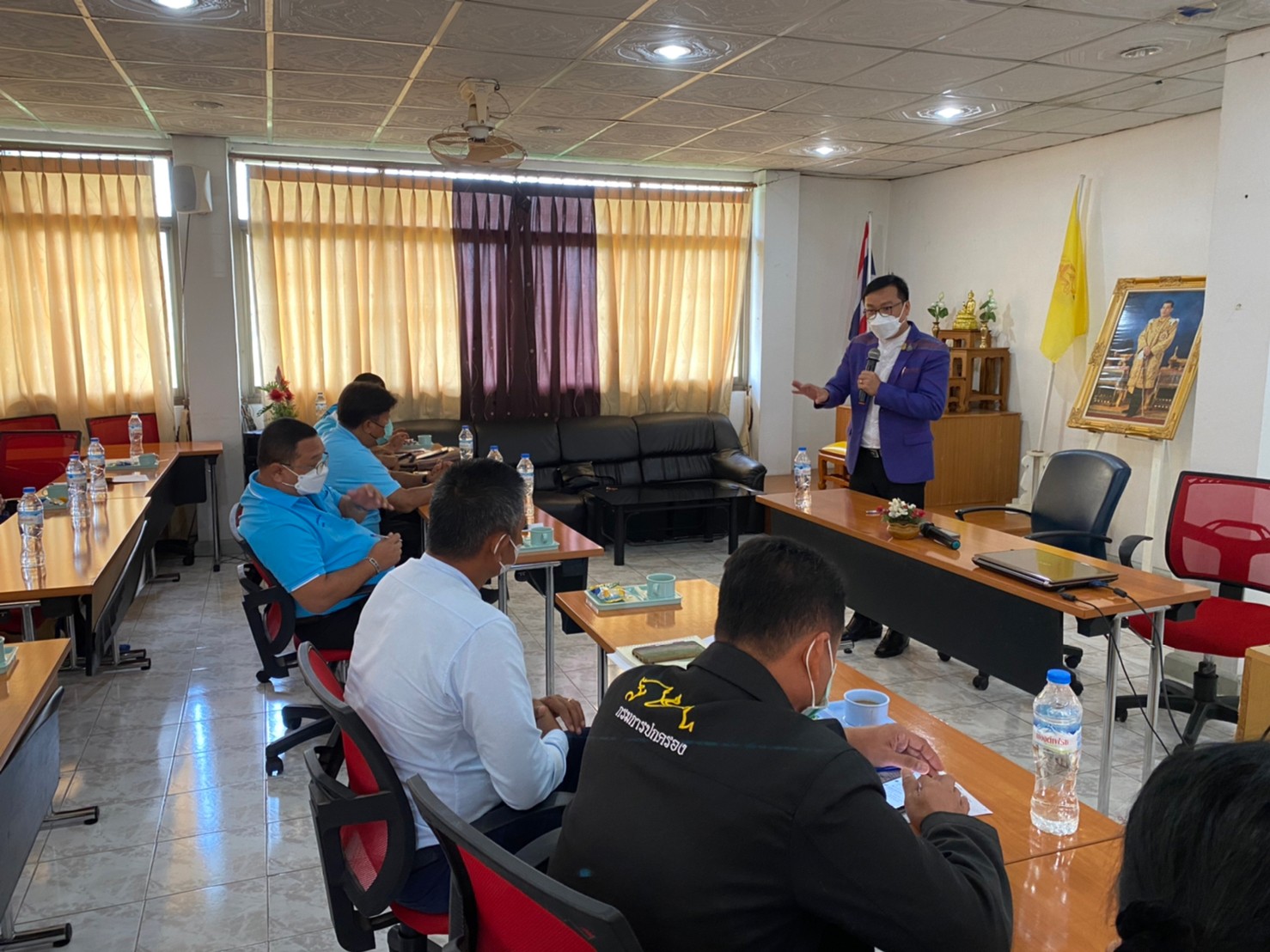 ??พช.นครนายก เข้าร่วมประชุมคณะกรรมการเครือข่ายกองทุนแม่ของแผ่นดินจังหวัดนครนายก