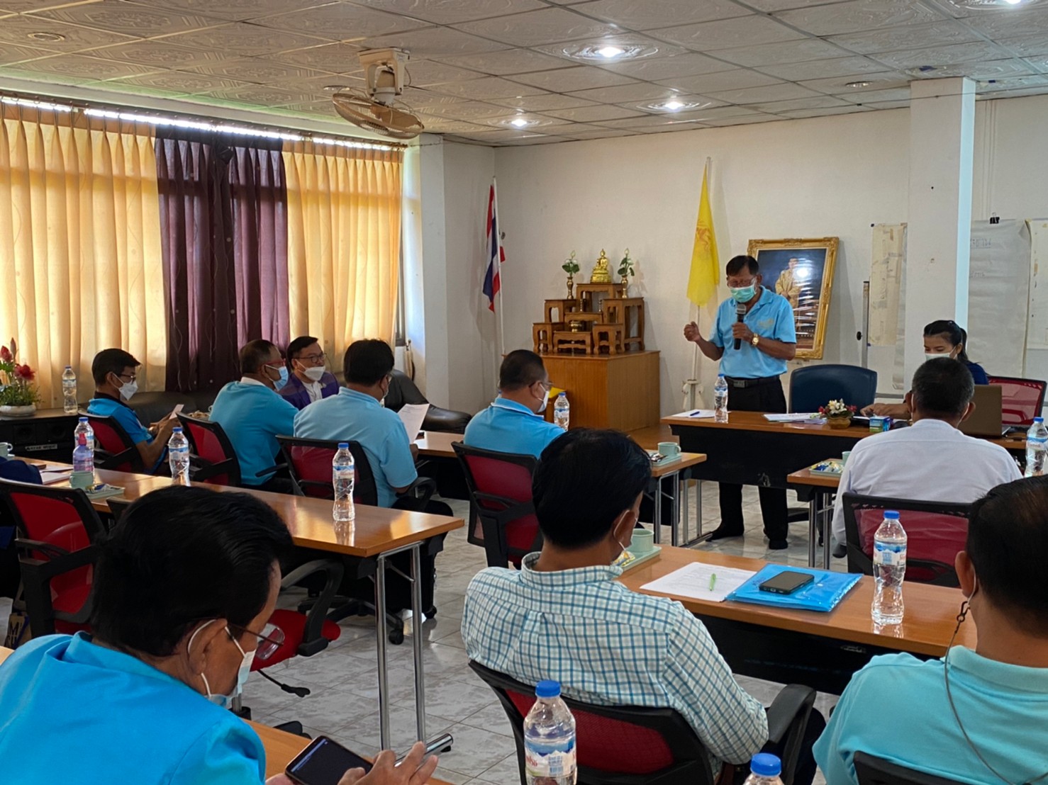 ??พช.นครนายก เข้าร่วมประชุมคณะกรรมการเครือข่ายกองทุนแม่ของแผ่นดินจังหวัดนครนายก