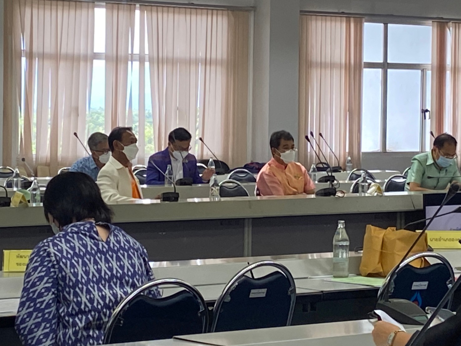 ??พช.นครนายก เข้าร่วมประชุมหัวหน้าส่วนราชการ หัวหน้าหน่วยงานรัฐวิสาหกิจ ในสังกัดกระทรวงมหาดไทย ประจำจังหวัดนครนายก ครั้งที่ 5/2565