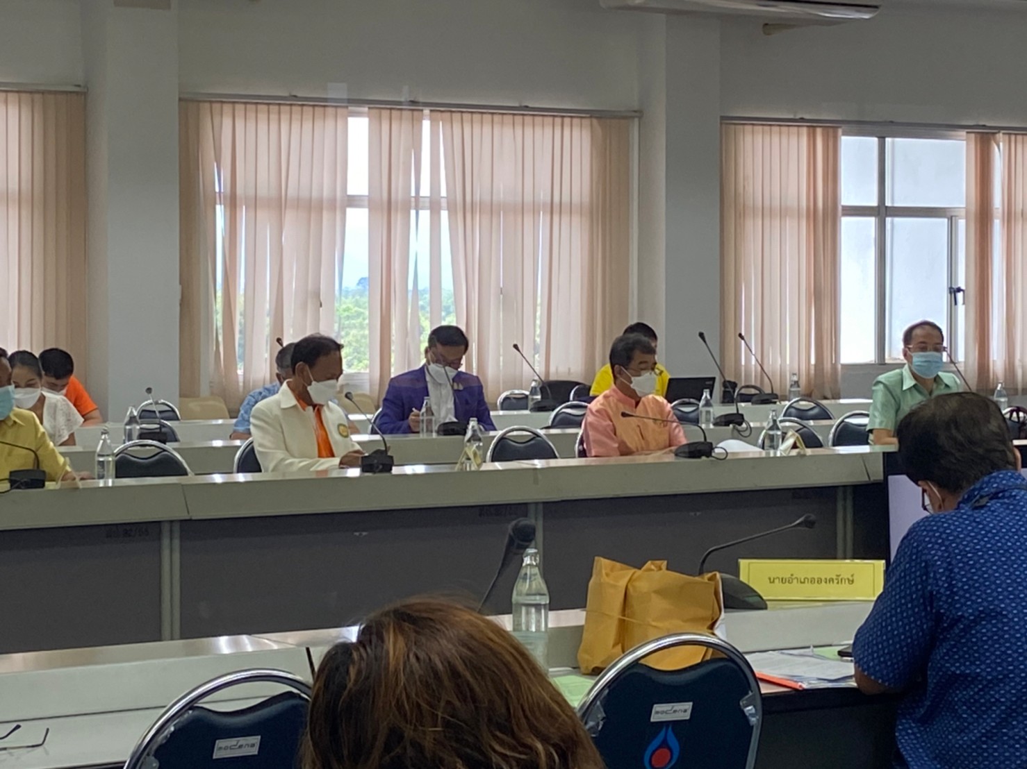 ??พช.นครนายก เข้าร่วมประชุมหัวหน้าส่วนราชการ หัวหน้าหน่วยงานรัฐวิสาหกิจ ในสังกัดกระทรวงมหาดไทย ประจำจังหวัดนครนายก ครั้งที่ 5/2565
