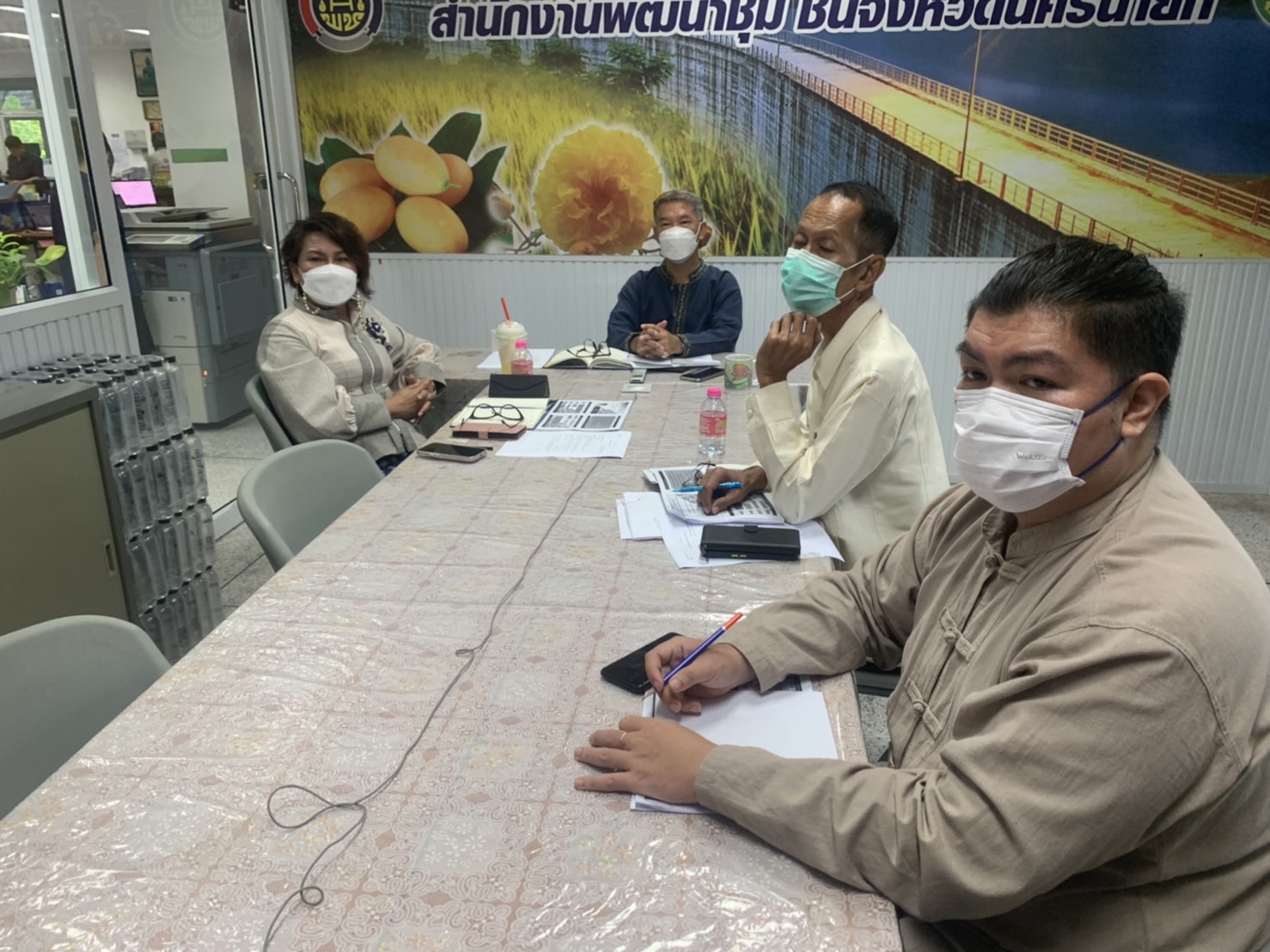 ?? พช. นครนายก ร่วมประชุมซักซ้อมความเข้าใจแนวทางปฏิบัติการคัดเลือกบุคคลเพื่อแต่งตั้งเป็นอาสาพัฒนาชุมชน (อสพ.) รุ่นที่ 74