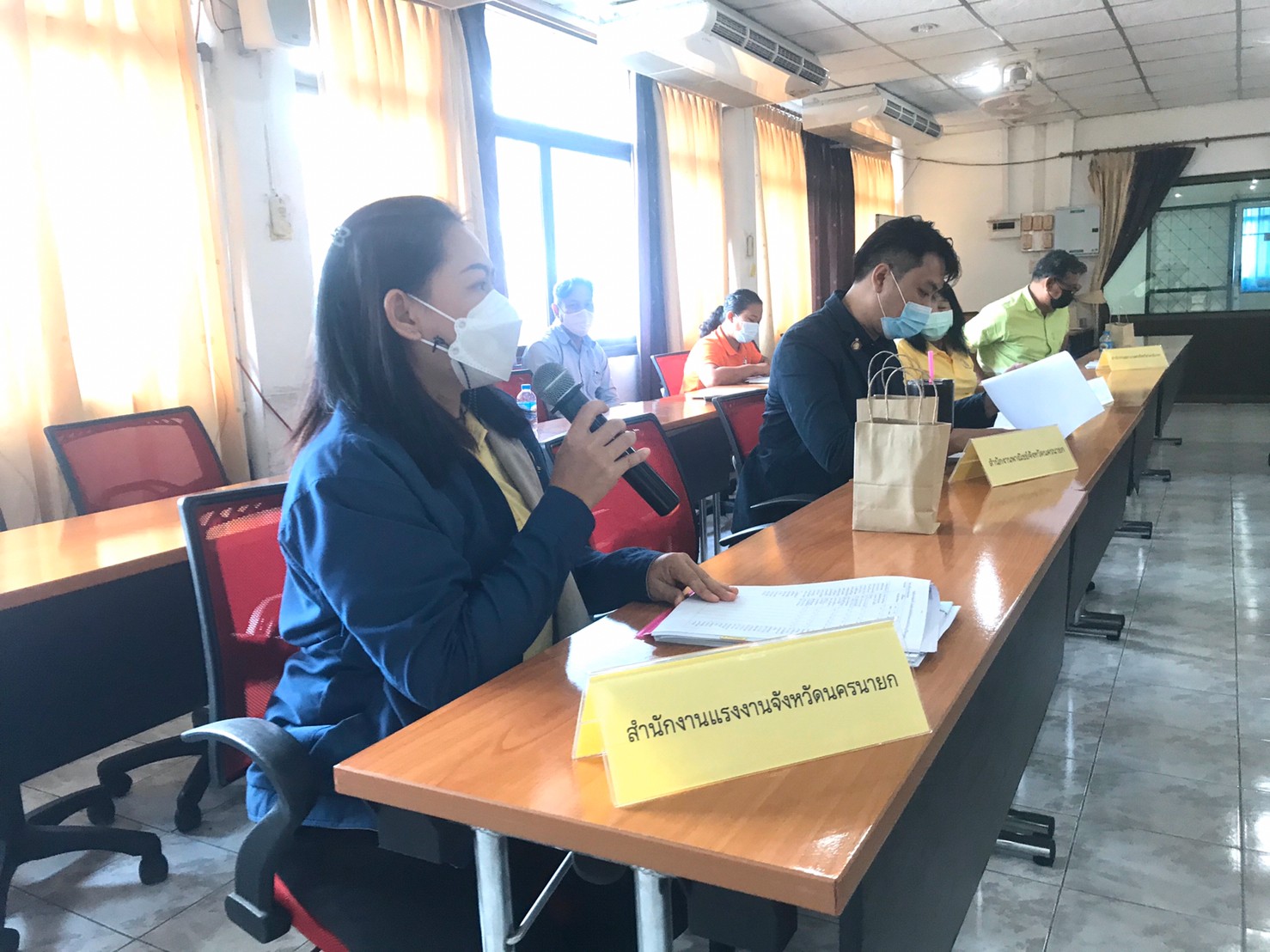 ??พช.นครนายก ร่วมการประชุมบูรณาการส่วนราชการในการจัดทำแผนพัฒนาจังหวัดนครนายก 5 ปี (พ.ศ.2566 – 2570) ฉบับทบทวน พ.ศ. 2567 และแผนปฏิบัติราชการประจำปีงบประมาณ พ.ศ. 2567 ของจังหวัดนครนายก ครั้งที่ 1/2565