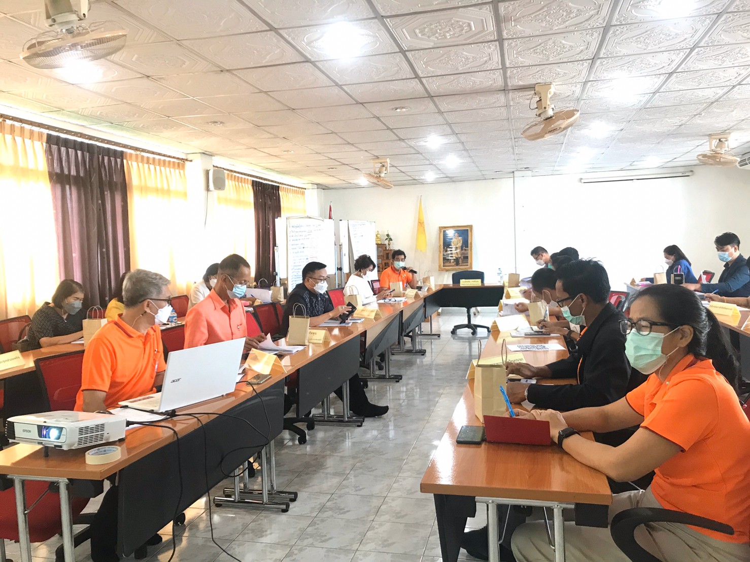 ??พช.นครนายก ร่วมการประชุมบูรณาการส่วนราชการในการจัดทำแผนพัฒนาจังหวัดนครนายก 5 ปี (พ.ศ.2566 – 2570) ฉบับทบทวน พ.ศ. 2567 และแผนปฏิบัติราชการประจำปีงบประมาณ พ.ศ. 2567 ของจังหวัดนครนายก ครั้งที่ 1/2565