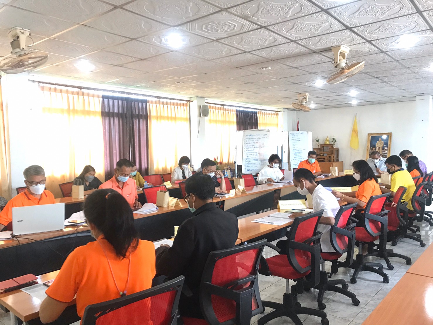 ??พช.นครนายก ร่วมการประชุมบูรณาการส่วนราชการในการจัดทำแผนพัฒนาจังหวัดนครนายก 5 ปี (พ.ศ.2566 – 2570) ฉบับทบทวน พ.ศ. 2567 และแผนปฏิบัติราชการประจำปีงบประมาณ พ.ศ. 2567 ของจังหวัดนครนายก ครั้งที่ 1/2565