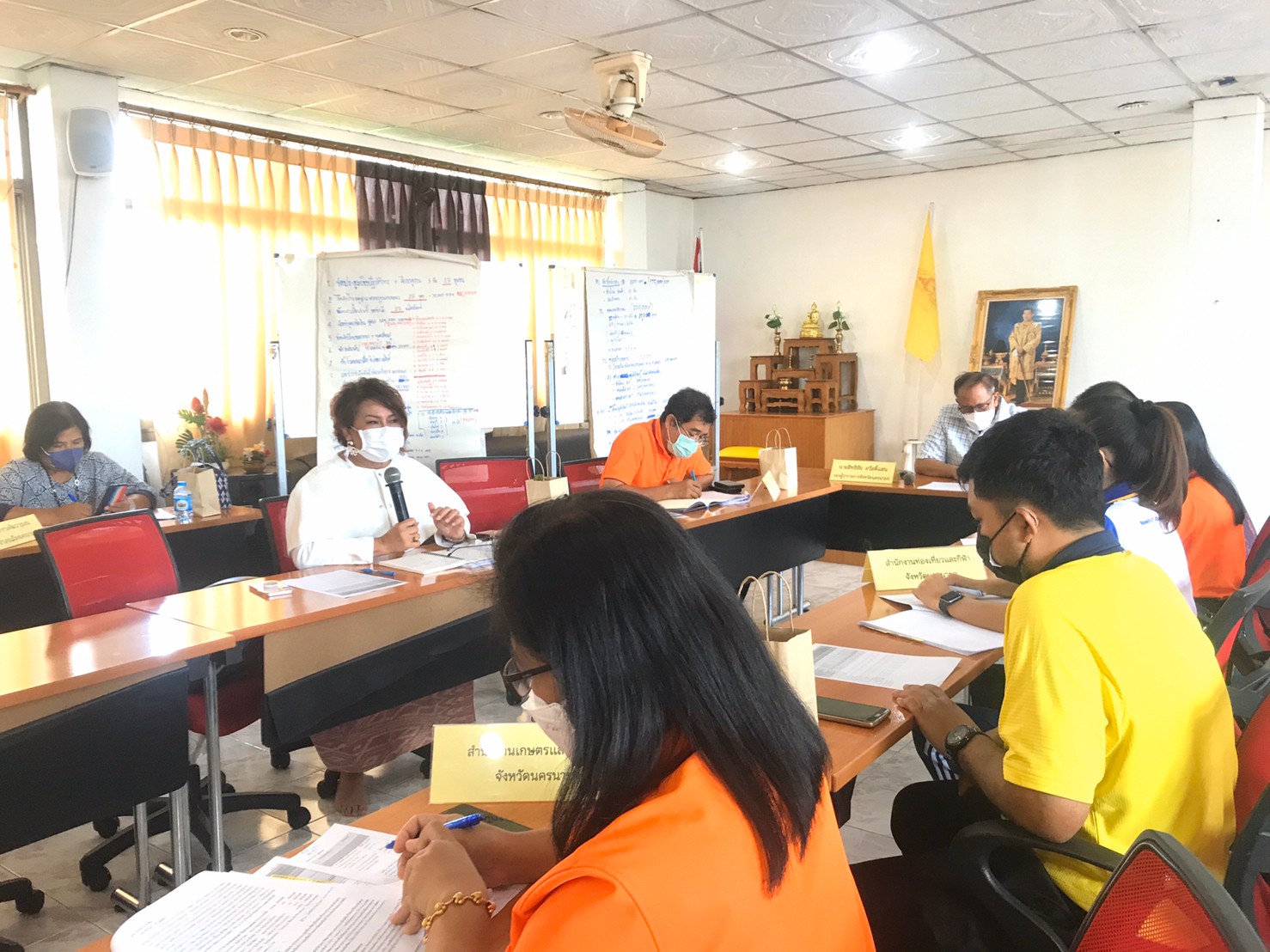 ??พช.นครนายก ร่วมการประชุมบูรณาการส่วนราชการในการจัดทำแผนพัฒนาจังหวัดนครนายก 5 ปี (พ.ศ.2566 – 2570) ฉบับทบทวน พ.ศ. 2567 และแผนปฏิบัติราชการประจำปีงบประมาณ พ.ศ. 2567 ของจังหวัดนครนายก ครั้งที่ 1/2565