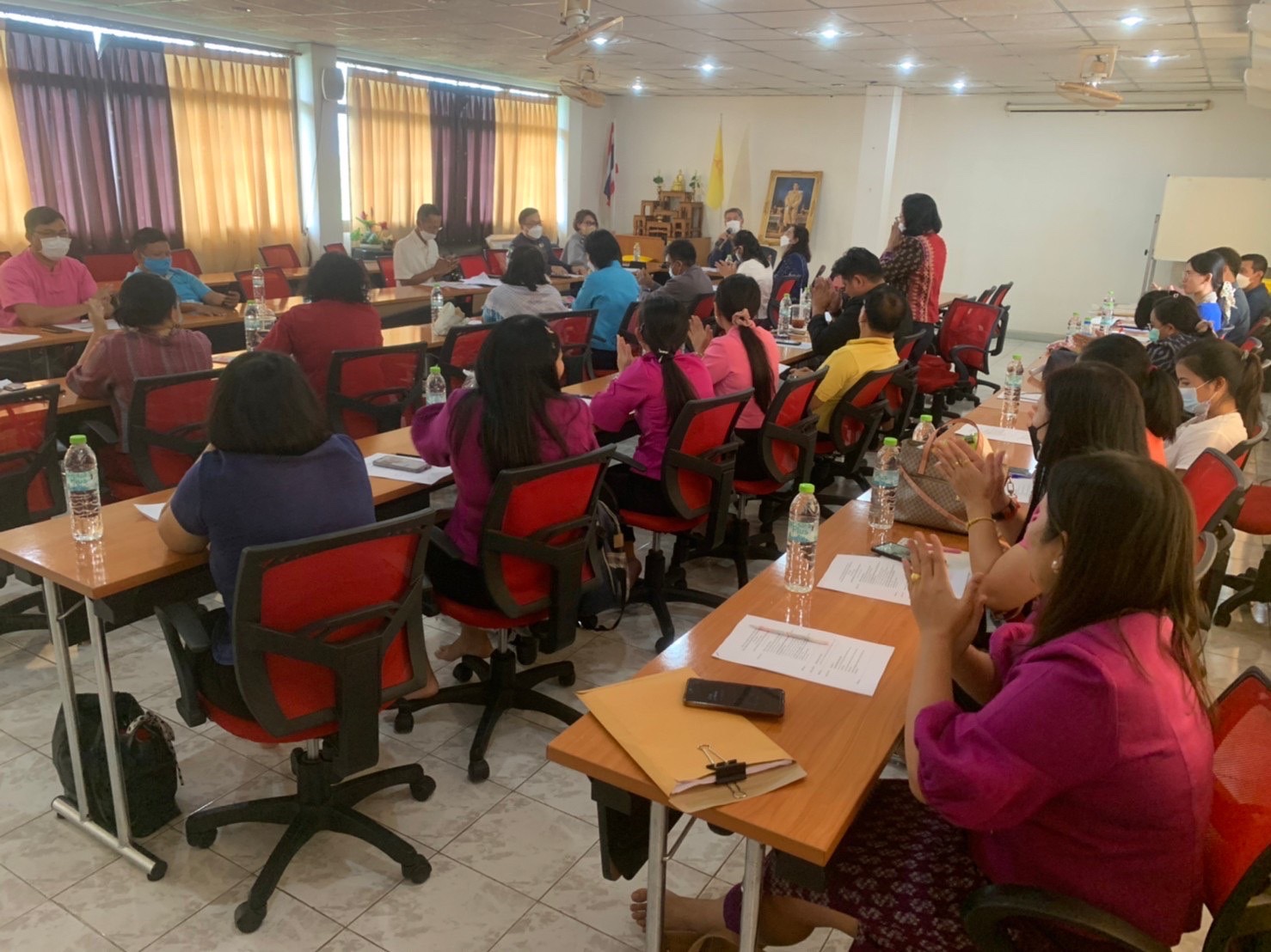 ??พช.นครนายก ประชุมผู้อำนวยการกลุ่มงาน พัฒนาการอำเภอ นักวิชาการพัฒนาชุมชน และเจ้าหน้าที่สำนักงานพัฒนาชุมชนจังหวัดนครนายก ครั้งที่ 4/2565