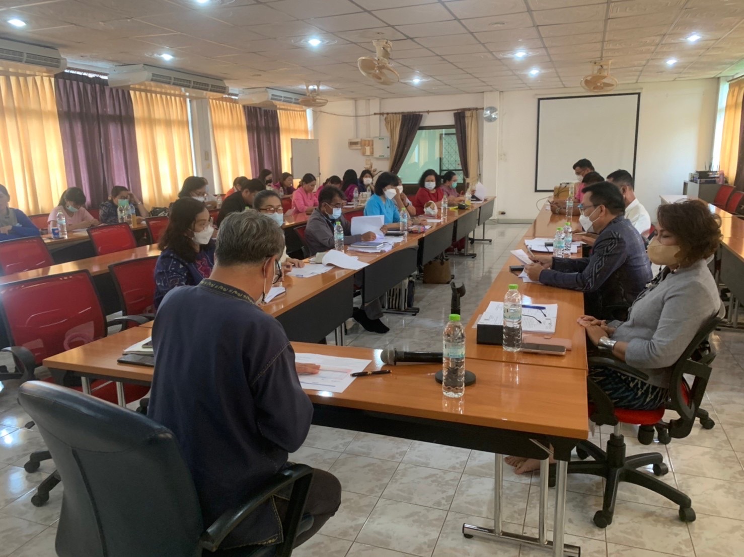 ??พช.นครนายก ประชุมผู้อำนวยการกลุ่มงาน พัฒนาการอำเภอ นักวิชาการพัฒนาชุมชน และเจ้าหน้าที่สำนักงานพัฒนาชุมชนจังหวัดนครนายก ครั้งที่ 4/2565