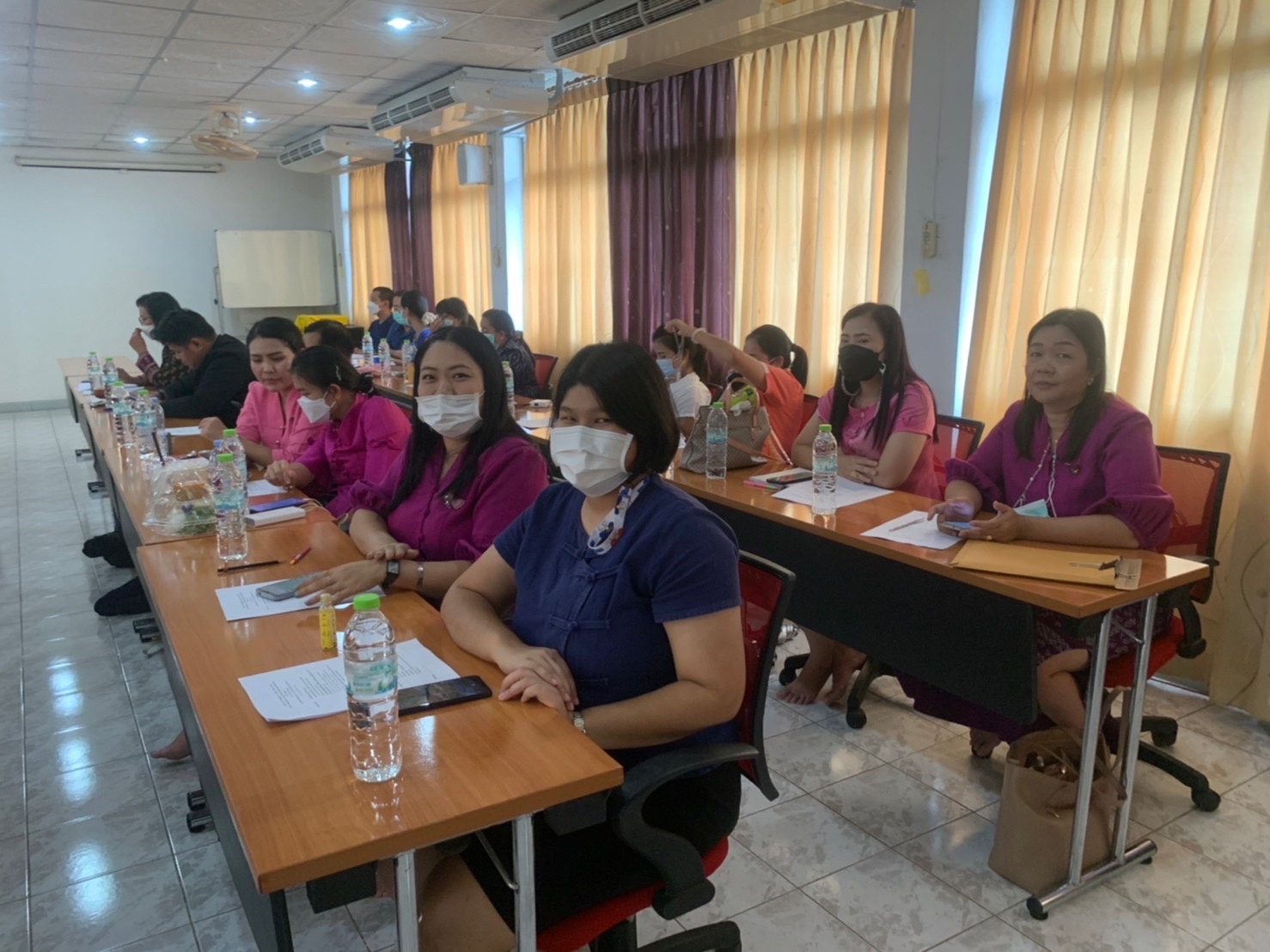 ??พช.นครนายก ประชุมผู้อำนวยการกลุ่มงาน พัฒนาการอำเภอ นักวิชาการพัฒนาชุมชน และเจ้าหน้าที่สำนักงานพัฒนาชุมชนจังหวัดนครนายก ครั้งที่ 4/2565