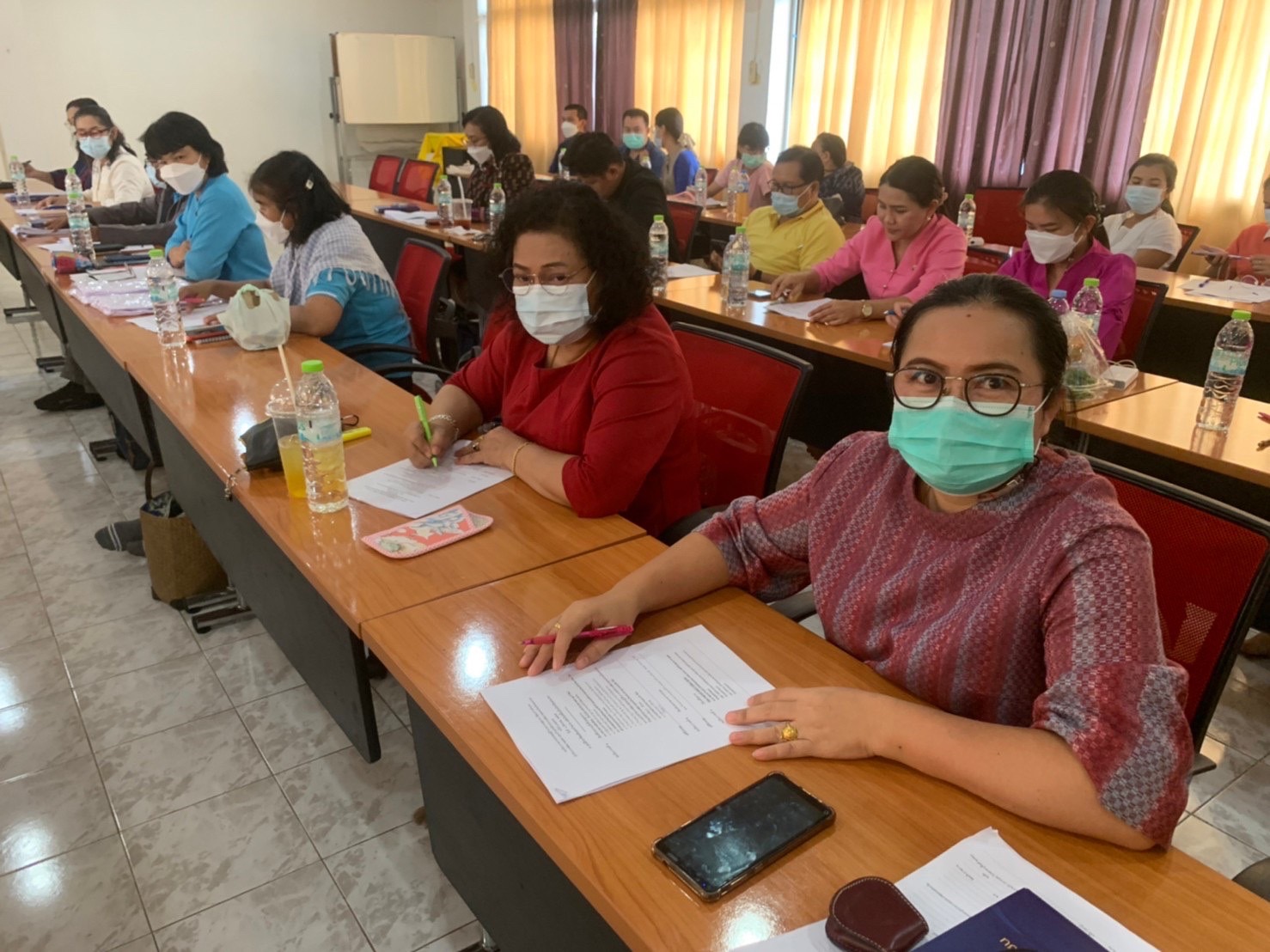 ??พช.นครนายก ประชุมผู้อำนวยการกลุ่มงาน พัฒนาการอำเภอ นักวิชาการพัฒนาชุมชน และเจ้าหน้าที่สำนักงานพัฒนาชุมชนจังหวัดนครนายก ครั้งที่ 4/2565