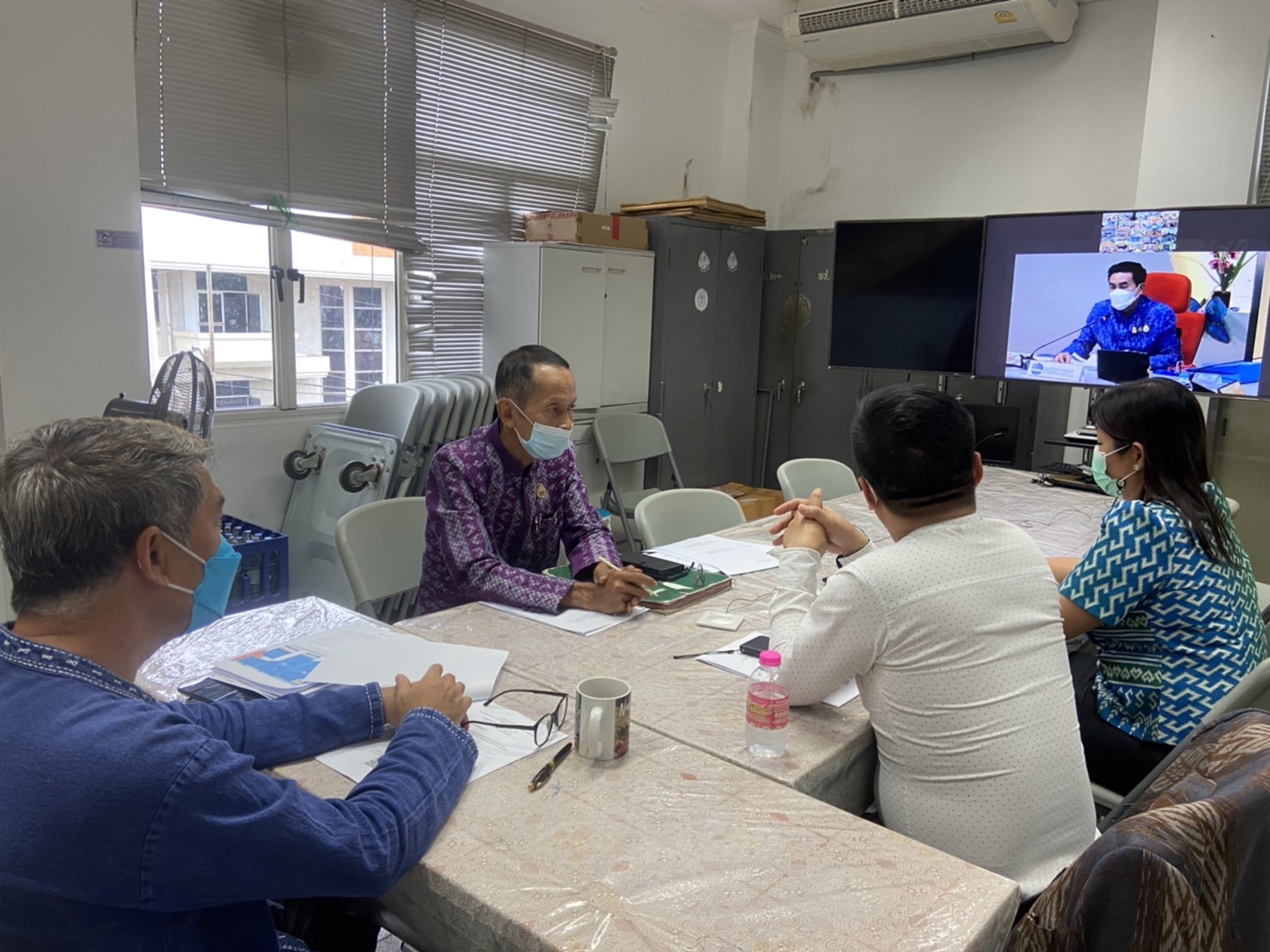 ??พช.นครนายก ร่วมประชุมคณะทำงานติดตามเร่งรัดการเบิกจ่ายภาครัฐของกรมการพัฒนาชุมชน ครั้งที่ 8/2565 ผ่านระบบ Video Conference