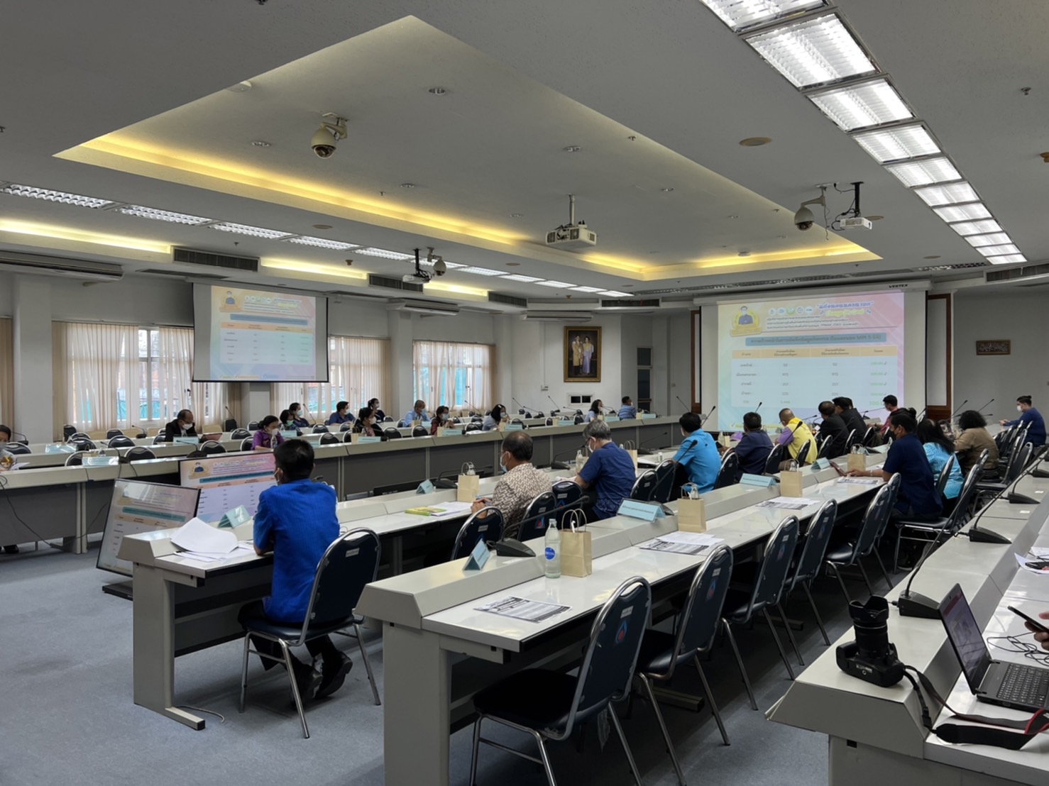 ??พช.นครนายก ประชุมการขับเคลื่อนศูนย์อำนวยการขจัดความยากจนและพัฒนาคนทุกช่วงวัยอย่างยั่งยืนตามหลักปรัชญาของเศรษฐกิจพอเพียงจังหวัดนครนายก (ศจพ.จ.) ครั้งที่ 2/2565