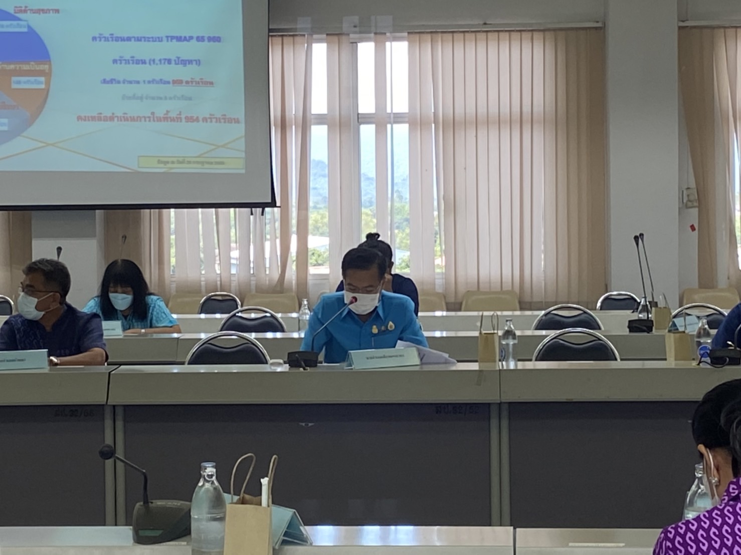 ??พช.นครนายก ประชุมการขับเคลื่อนศูนย์อำนวยการขจัดความยากจนและพัฒนาคนทุกช่วงวัยอย่างยั่งยืนตามหลักปรัชญาของเศรษฐกิจพอเพียงจังหวัดนครนายก (ศจพ.จ.) ครั้งที่ 2/2565