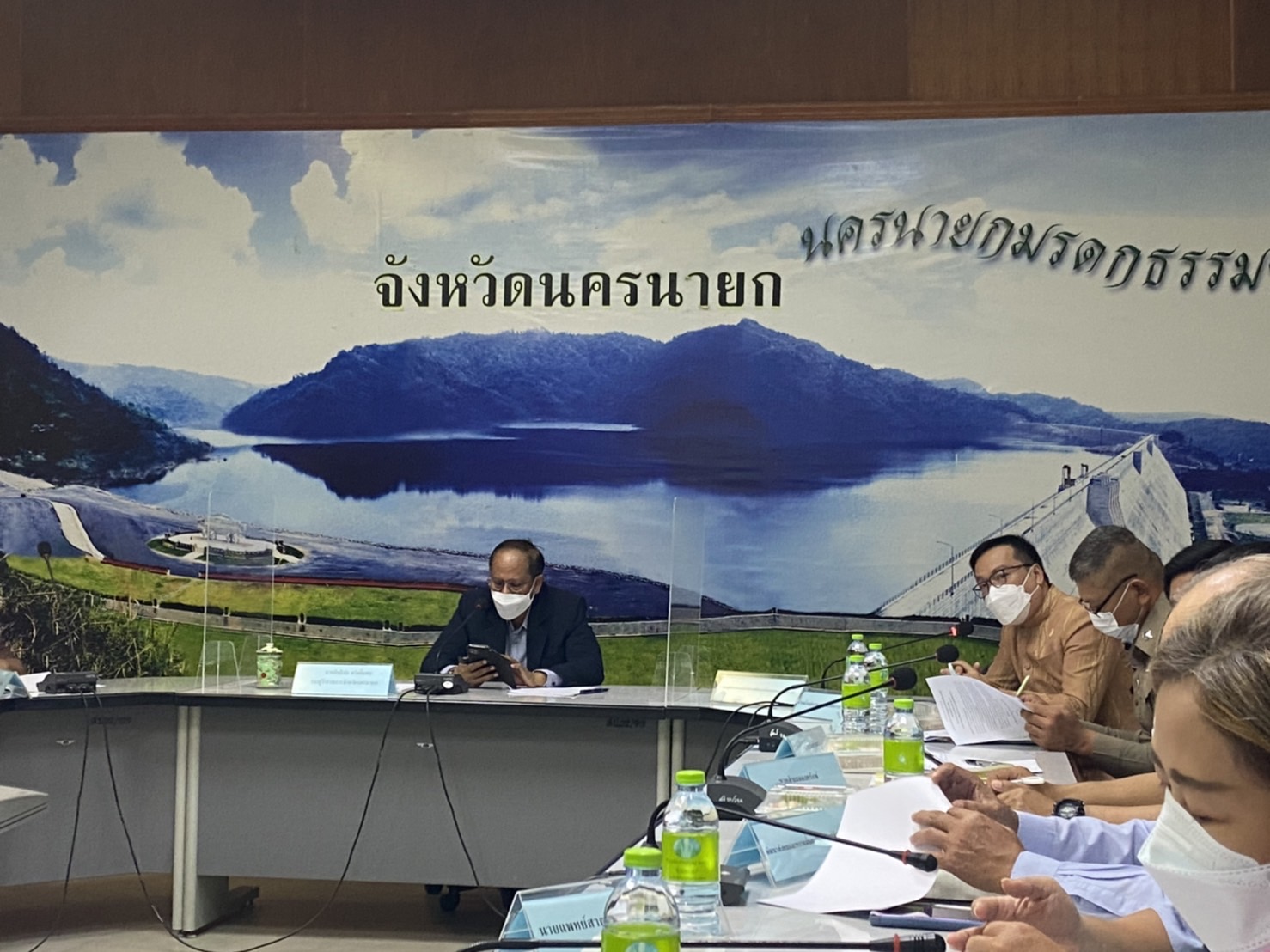 ??พช.นครนายก ประชุมคณะทำงานบริหารการจัดเก็บข้อมูลความจำเป็นพื้นฐาน (จปฐ.) ระดับจังหวัด ปี 2565