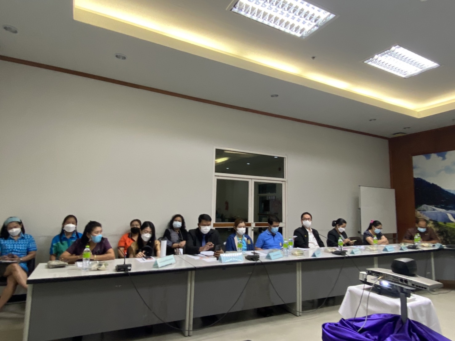 ??พช.นครนายก ประชุมคณะทำงานบริหารการจัดเก็บข้อมูลความจำเป็นพื้นฐาน (จปฐ.) ระดับจังหวัด ปี 2565