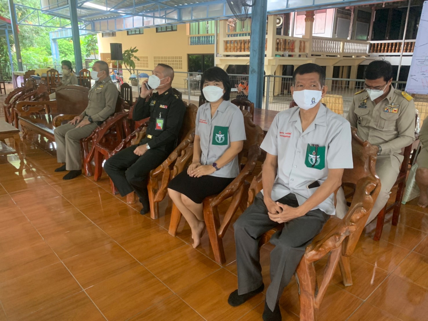 ??พช.นครนายก ร่วมโครงการ ” หน่วยบำบัดทุกข์ บำรุงสุข สร้างรอยยิ้มและความปรองดองสมานฉันท์ให้ประชาชนจังหวัดนครนายก” ครั้งที่ 11/2565