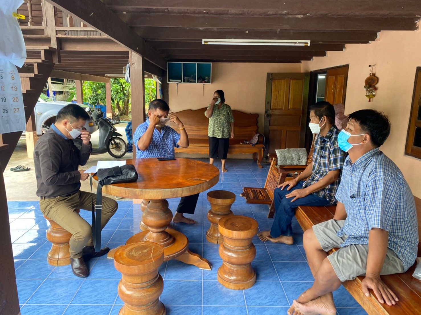 ??พช.นครนายก ลงพื้นที่ตรวจเยี่ยมกองทุนชุมชน เพื่อคัดเลือกกองทุนชุมชนเกื้อหนุนความสำเร็จตามหลักธรรมาภิบาล ประจำปี พ.ศ. 2565