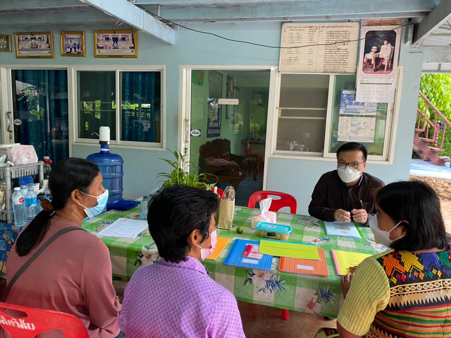 ??พช.นครนายก ลงพื้นที่ตรวจเยี่ยมกองทุนชุมชน เพื่อคัดเลือกกองทุนชุมชนเกื้อหนุนความสำเร็จตามหลักธรรมาภิบาล ประจำปี พ.ศ. 2565