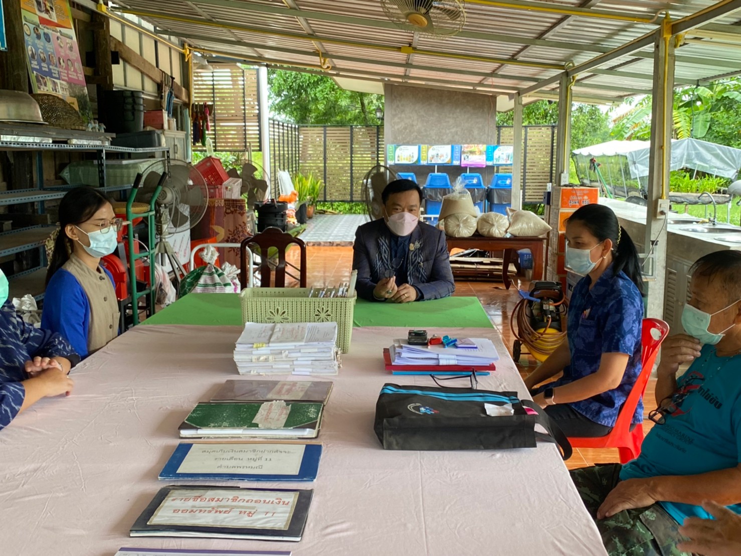 ??พช.นครนายก ลงพื้นที่ตรวจเยี่ยมกองทุนชุมชน เพื่อคัดเลือกกองทุนชุมชนเกื้อหนุนความสำเร็จตามหลักธรรมาภิบาล ประจำปี พ.ศ. 2565
