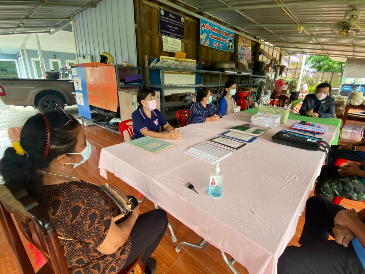 ??พช.นครนายก ลงพื้นที่ตรวจเยี่ยมกองทุนชุมชน เพื่อคัดเลือกกองทุนชุมชนเกื้อหนุนความสำเร็จตามหลักธรรมาภิบาล ประจำปี พ.ศ. 2565