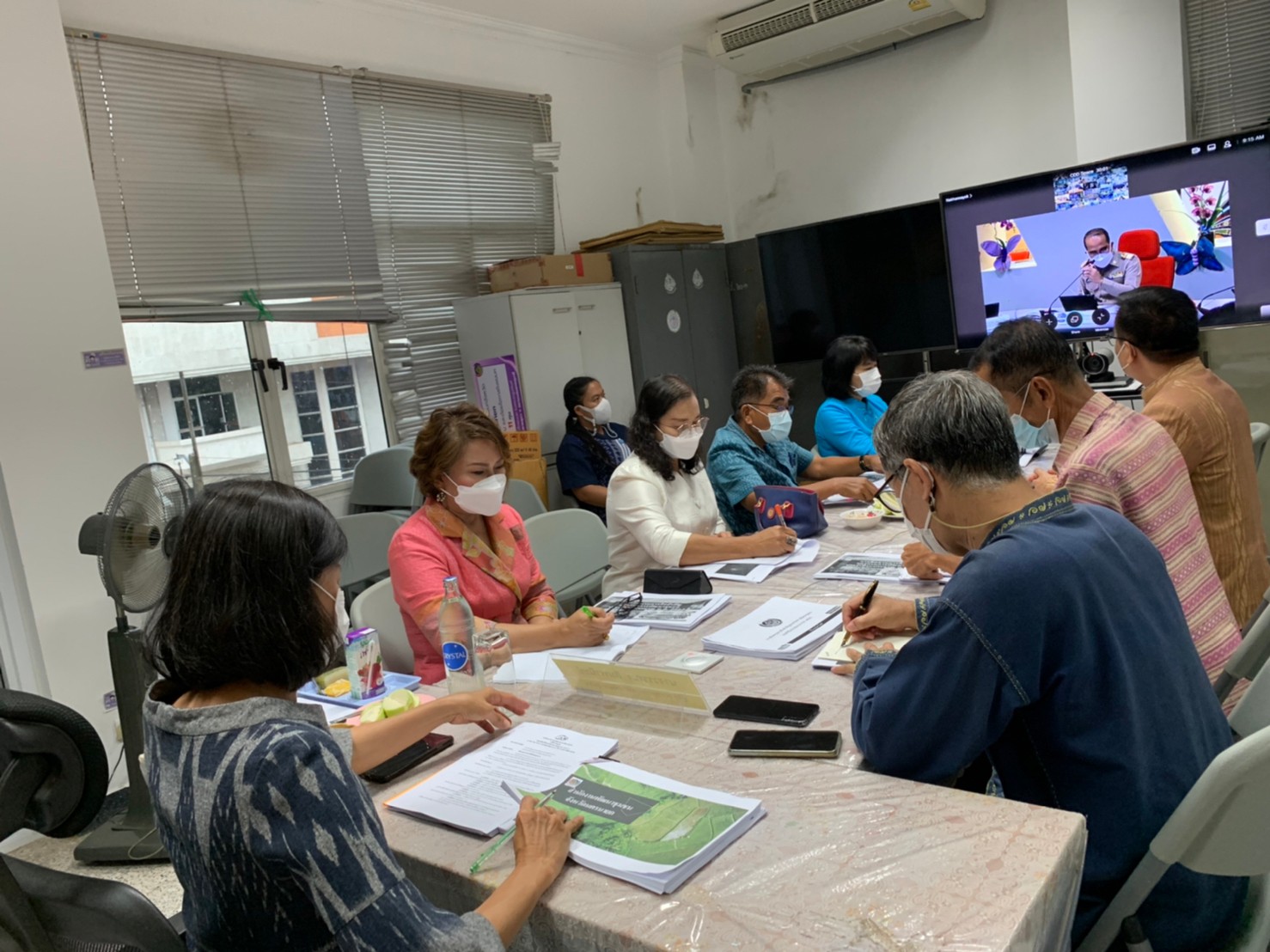 ??พช.นครนายก ประชุมรับการตรวจติดตามของผู้ตรวจราชการกรมการพัฒนาชุมชน