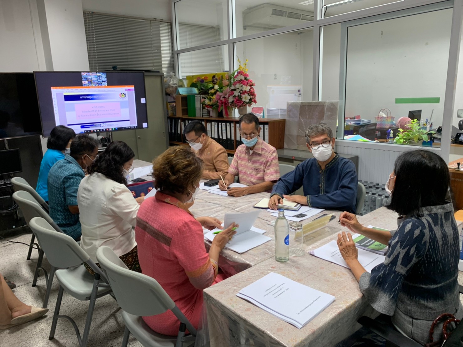 ??พช.นครนายก ประชุมรับการตรวจติดตามของผู้ตรวจราชการกรมการพัฒนาชุมชน