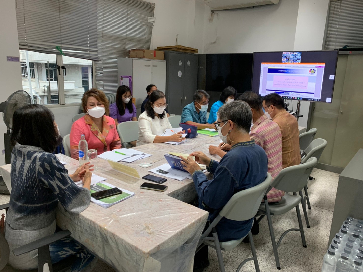 ??พช.นครนายก ประชุมรับการตรวจติดตามของผู้ตรวจราชการกรมการพัฒนาชุมชน