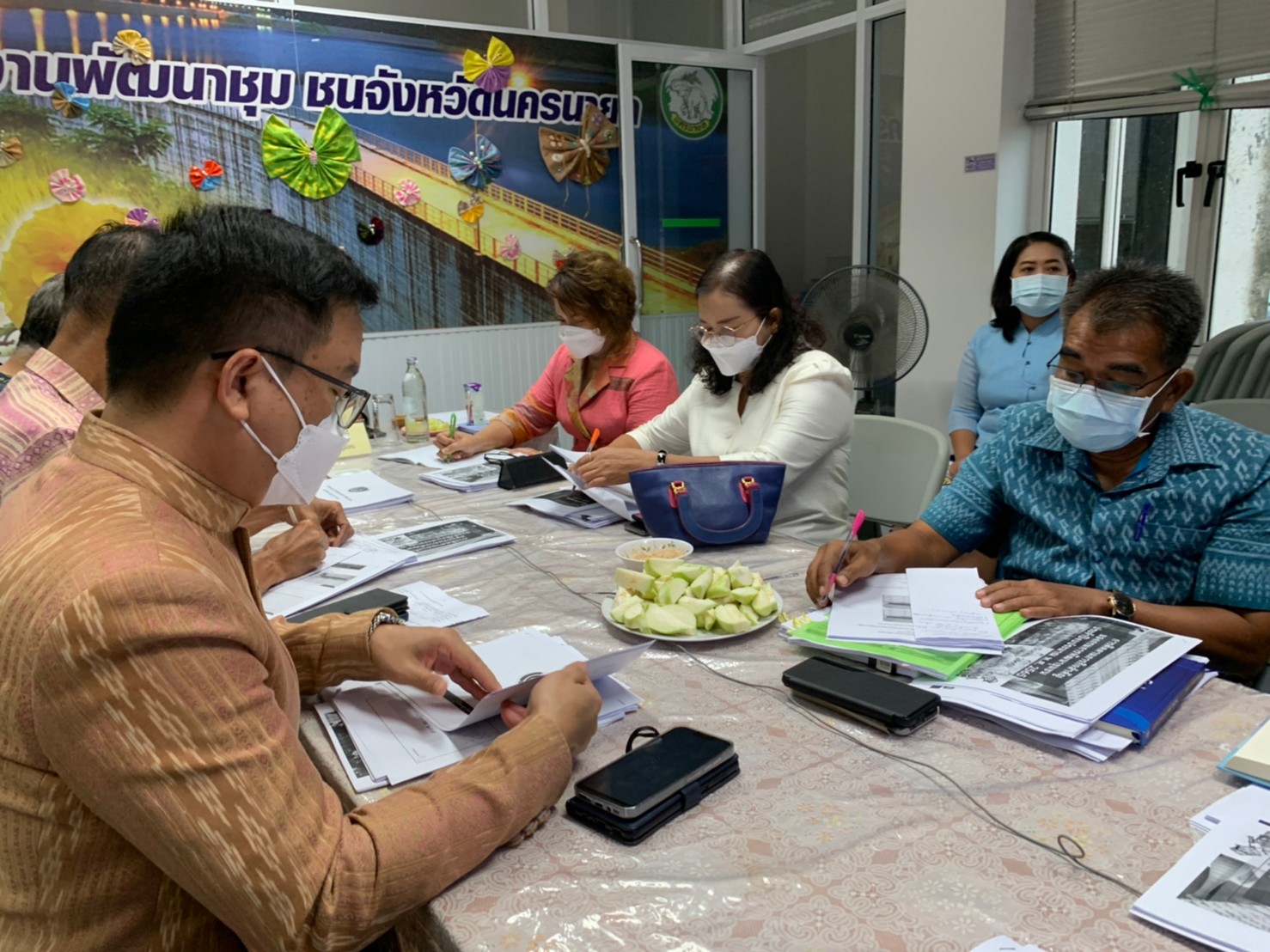 ??พช.นครนายก ประชุมรับการตรวจติดตามของผู้ตรวจราชการกรมการพัฒนาชุมชน