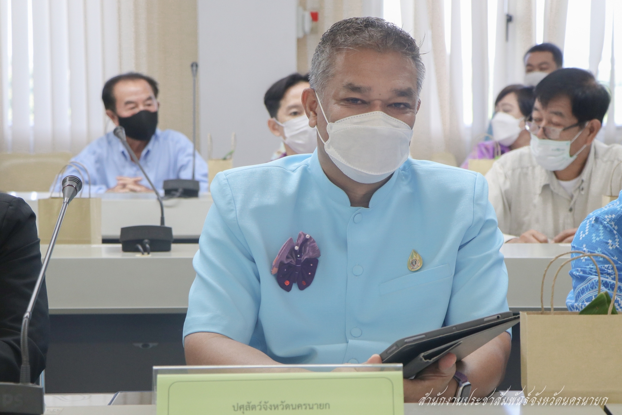 ??พช.นครนายก ร่วมต้อนรับคณะกรรมการโครงการสมาชิกวุฒิสภาพบประชาชน ในพื้นที่จังหวัดภาคตะวันออก ณ จังหวัดนครนายก