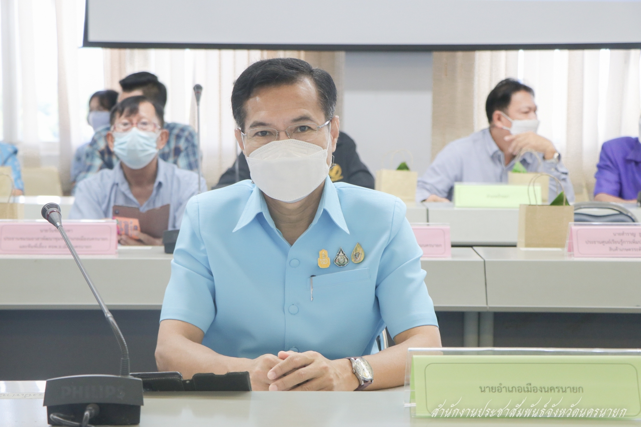 ??พช.นครนายก ร่วมต้อนรับคณะกรรมการโครงการสมาชิกวุฒิสภาพบประชาชน ในพื้นที่จังหวัดภาคตะวันออก ณ จังหวัดนครนายก