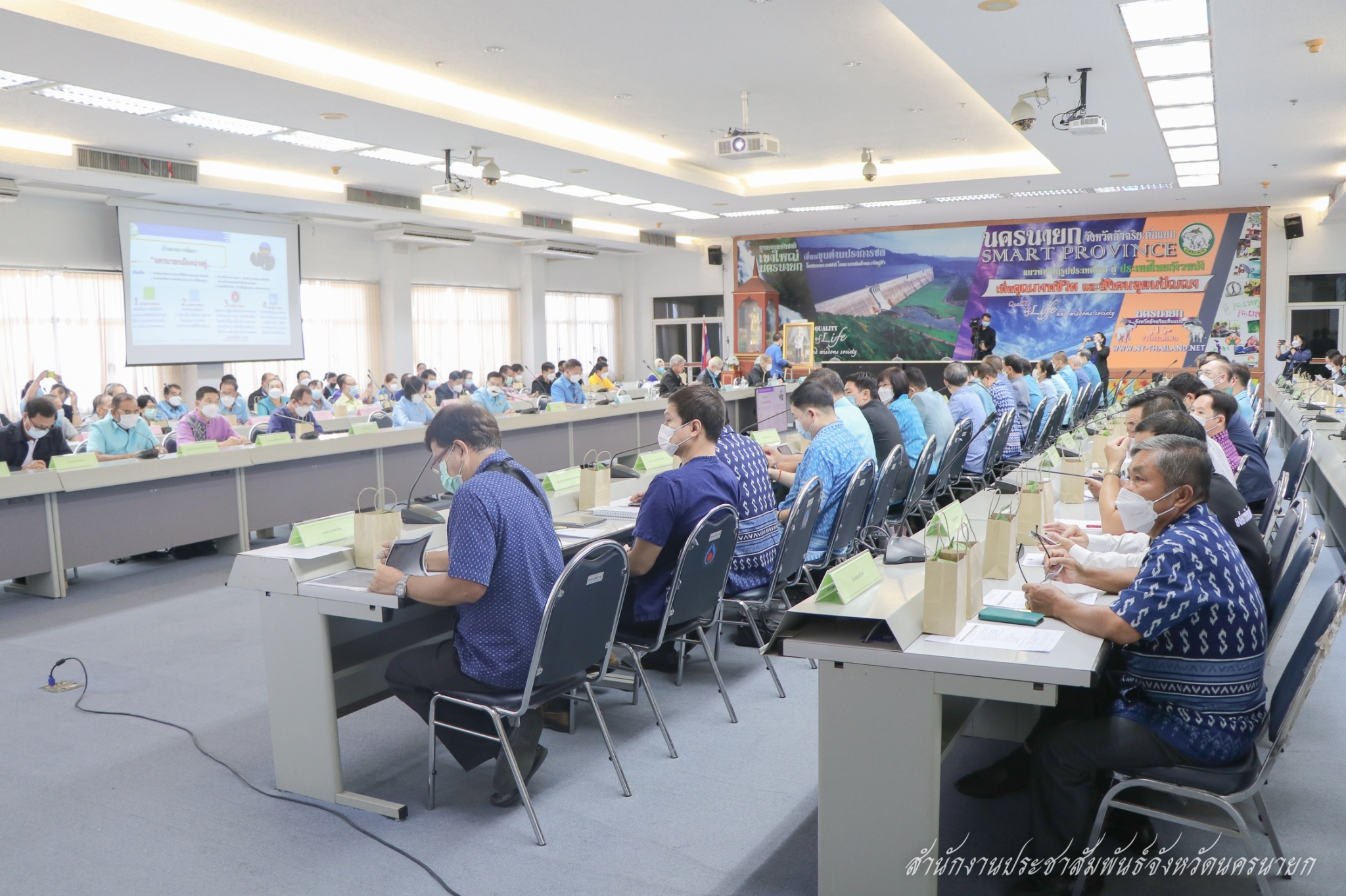 ??พช.นครนายก ร่วมต้อนรับคณะกรรมการโครงการสมาชิกวุฒิสภาพบประชาชน ในพื้นที่จังหวัดภาคตะวันออก ณ จังหวัดนครนายก