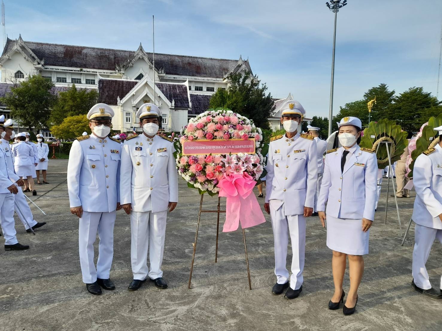 พช.นครนายกร่วมกิจกรรมน้อมรำลึกเนื่องในวันคล้ายวันสวรรคตพระบาทสมเด็จพระจุลจอมเกล้าเจ้าอยู่หัว