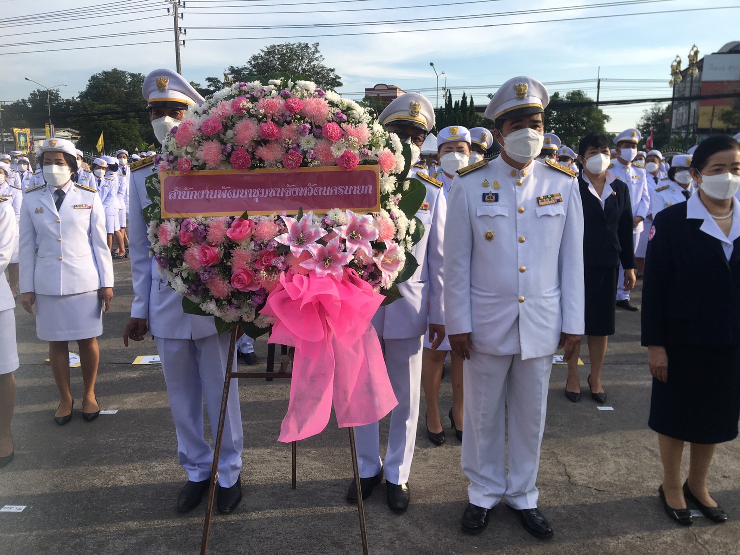 พช.นครนายกร่วมกิจกรรมน้อมรำลึกเนื่องในวันคล้ายวันสวรรคตพระบาทสมเด็จพระจุลจอมเกล้าเจ้าอยู่หัว