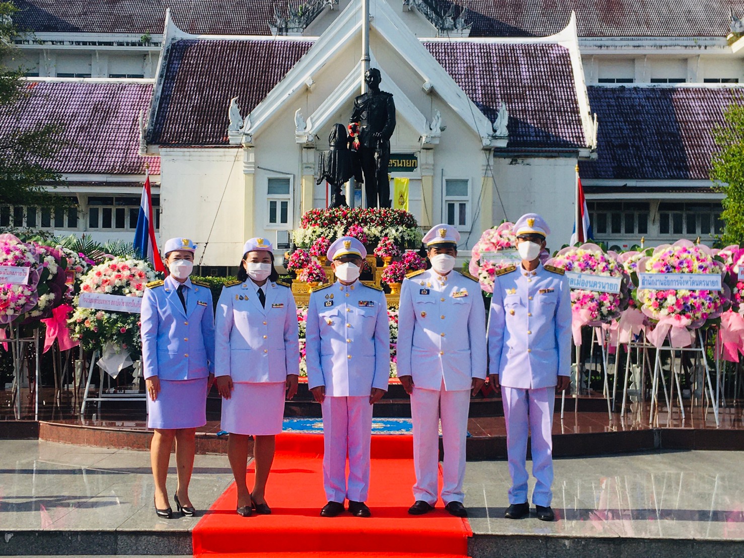 พช.นครนายกร่วมกิจกรรมน้อมรำลึกเนื่องในวันคล้ายวันสวรรคตพระบาทสมเด็จพระจุลจอมเกล้าเจ้าอยู่หัว