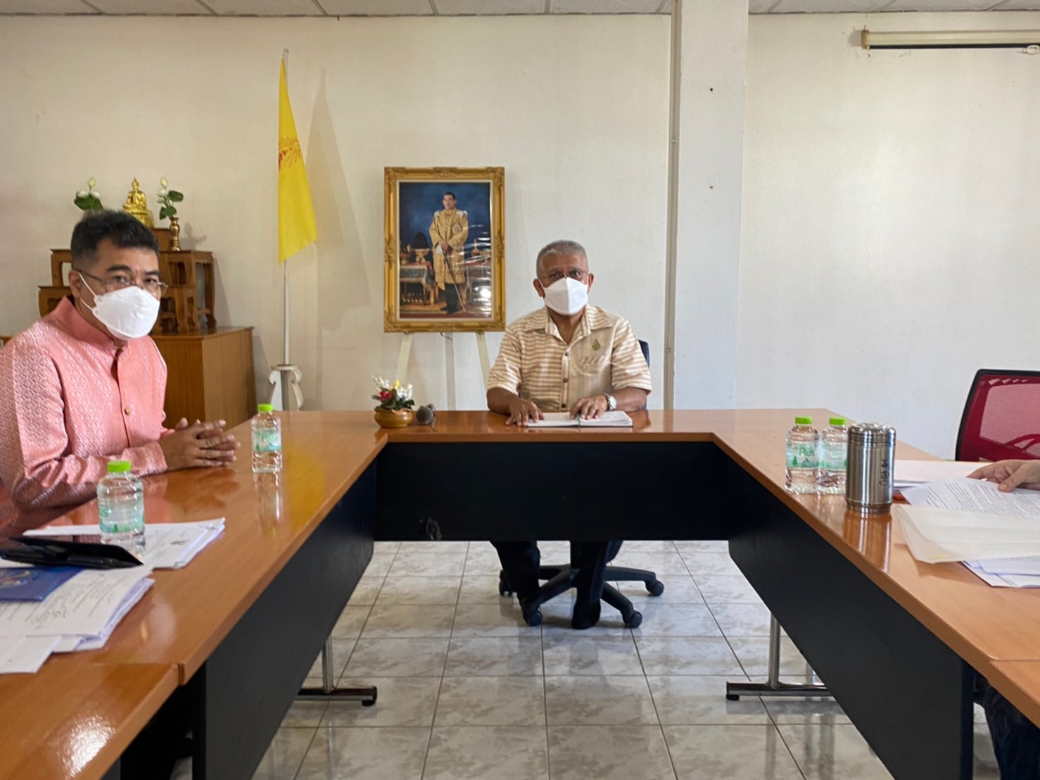 พช.นครนายกจัดประชุมเจ้าหน้าที่พัฒนาชุมชนเพื่อมอบนโยบายและแนวทางการดำเนินงานพัฒนาชุมชน ประจำปีงบประมาณ พ.ศ. 2566