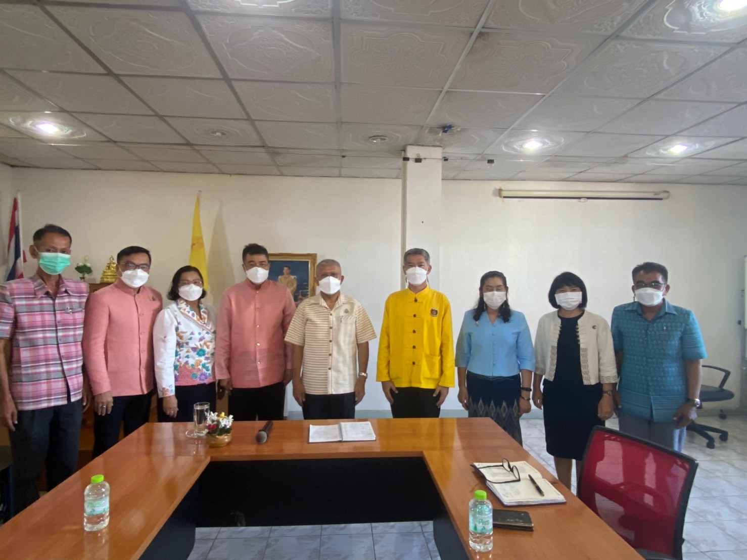 พช.นครนายกจัดประชุมเจ้าหน้าที่พัฒนาชุมชนเพื่อมอบนโยบายและแนวทางการดำเนินงานพัฒนาชุมชน ประจำปีงบประมาณ พ.ศ. 2566