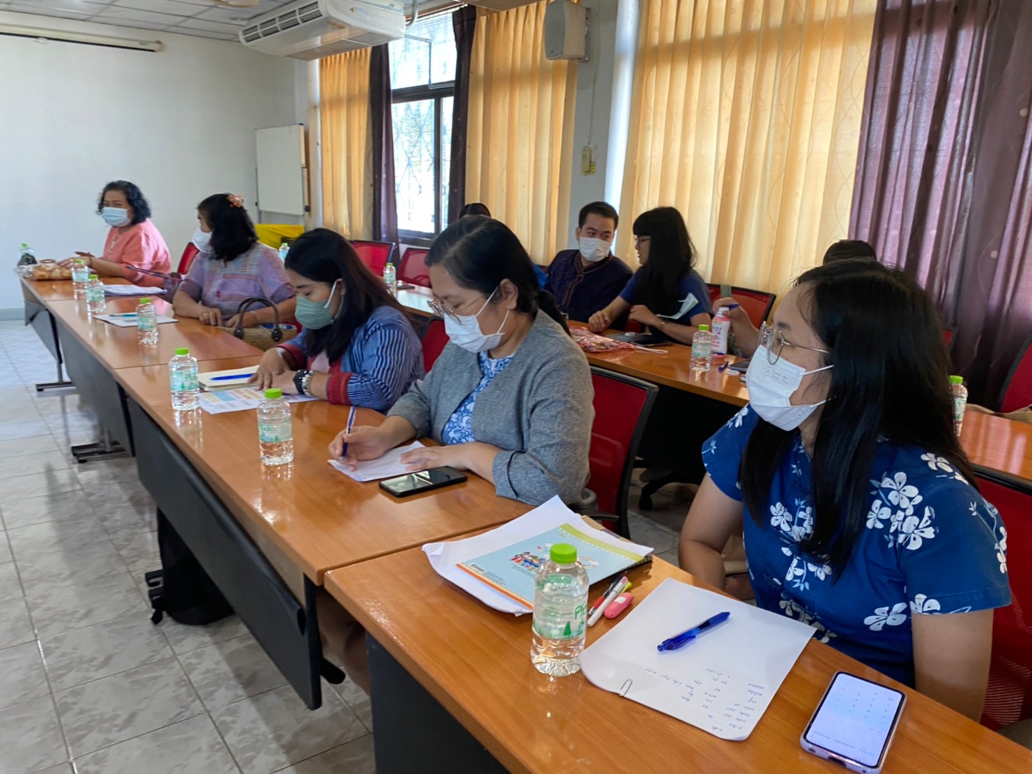 พช.นครนายกจัดประชุมเจ้าหน้าที่พัฒนาชุมชนเพื่อมอบนโยบายและแนวทางการดำเนินงานพัฒนาชุมชน ประจำปีงบประมาณ พ.ศ. 2566