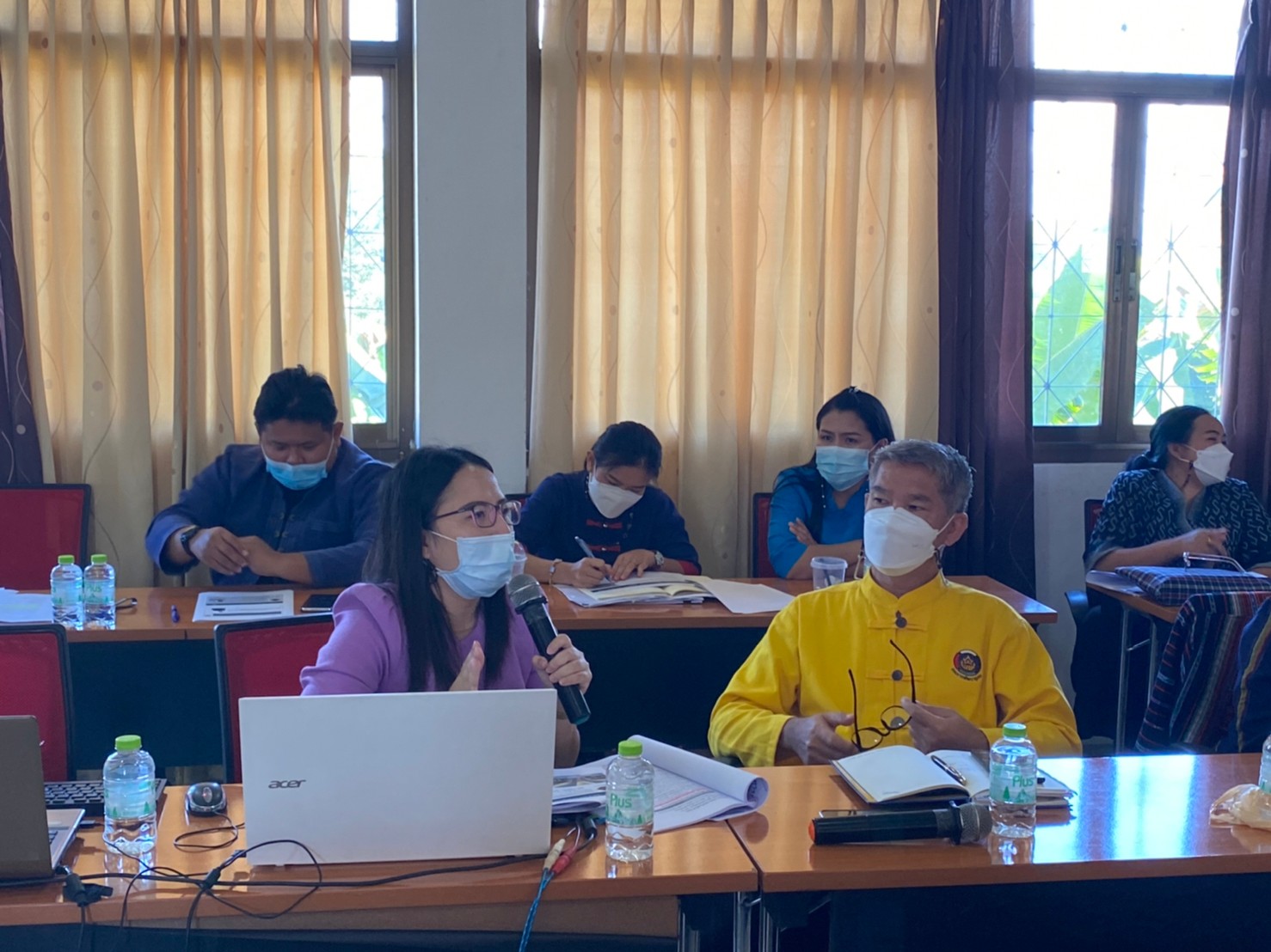 พช.นครนายกจัดประชุมเจ้าหน้าที่พัฒนาชุมชนเพื่อมอบนโยบายและแนวทางการดำเนินงานพัฒนาชุมชน ประจำปีงบประมาณ พ.ศ. 2566