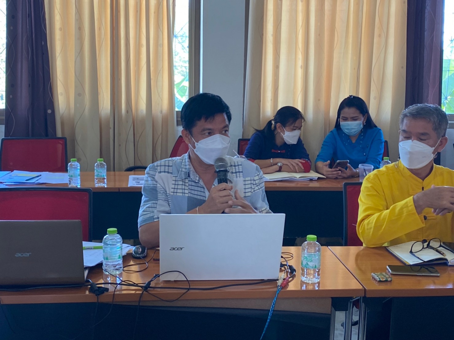 พช.นครนายกจัดประชุมเจ้าหน้าที่พัฒนาชุมชนเพื่อมอบนโยบายและแนวทางการดำเนินงานพัฒนาชุมชน ประจำปีงบประมาณ พ.ศ. 2566