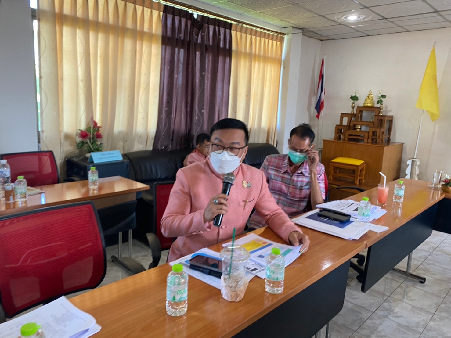 พช.นครนายกจัดประชุมเจ้าหน้าที่พัฒนาชุมชนเพื่อมอบนโยบายและแนวทางการดำเนินงานพัฒนาชุมชน ประจำปีงบประมาณ พ.ศ. 2566