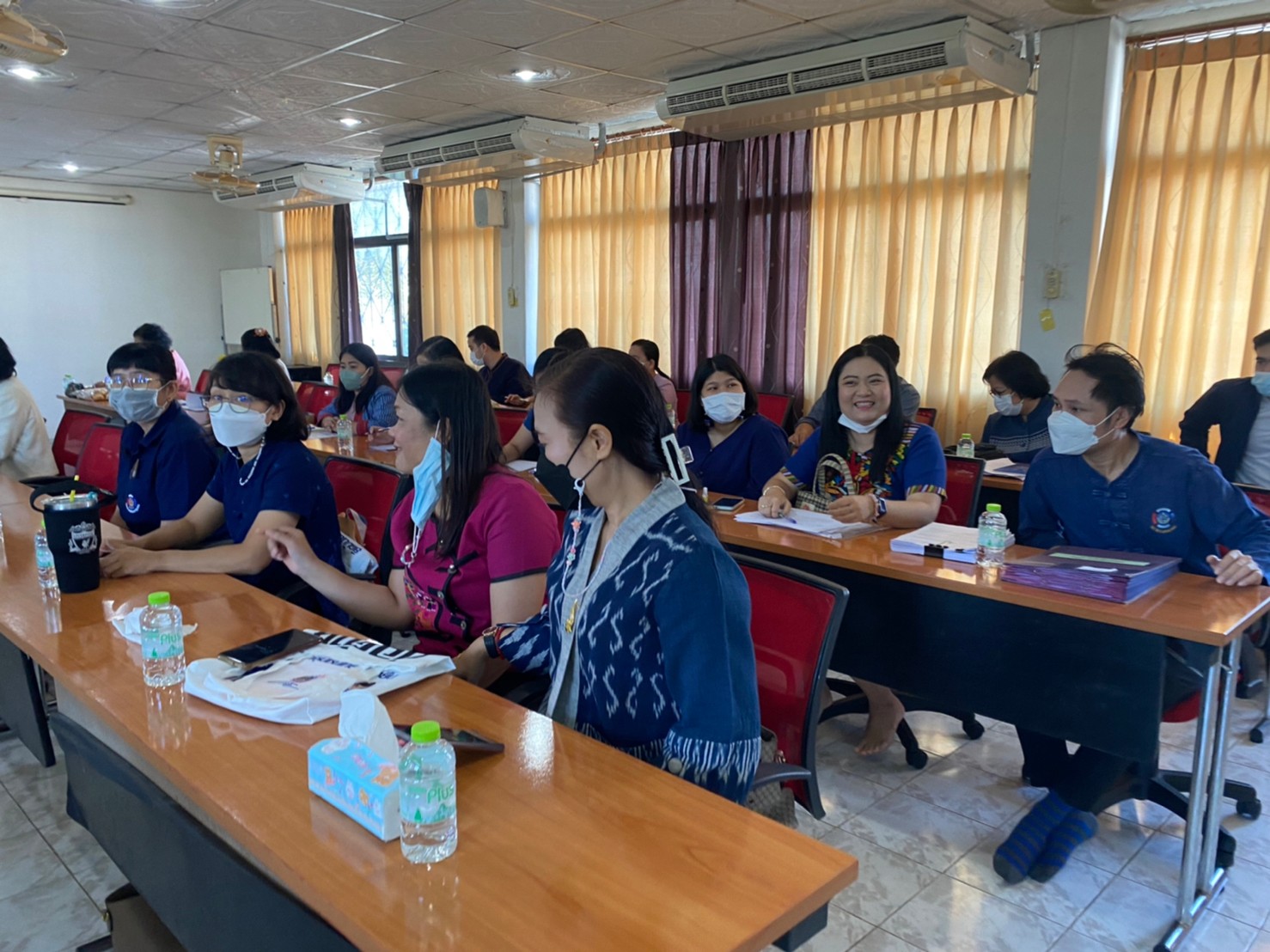 พช.นครนายกจัดประชุมเจ้าหน้าที่พัฒนาชุมชนเพื่อมอบนโยบายและแนวทางการดำเนินงานพัฒนาชุมชน ประจำปีงบประมาณ พ.ศ. 2566