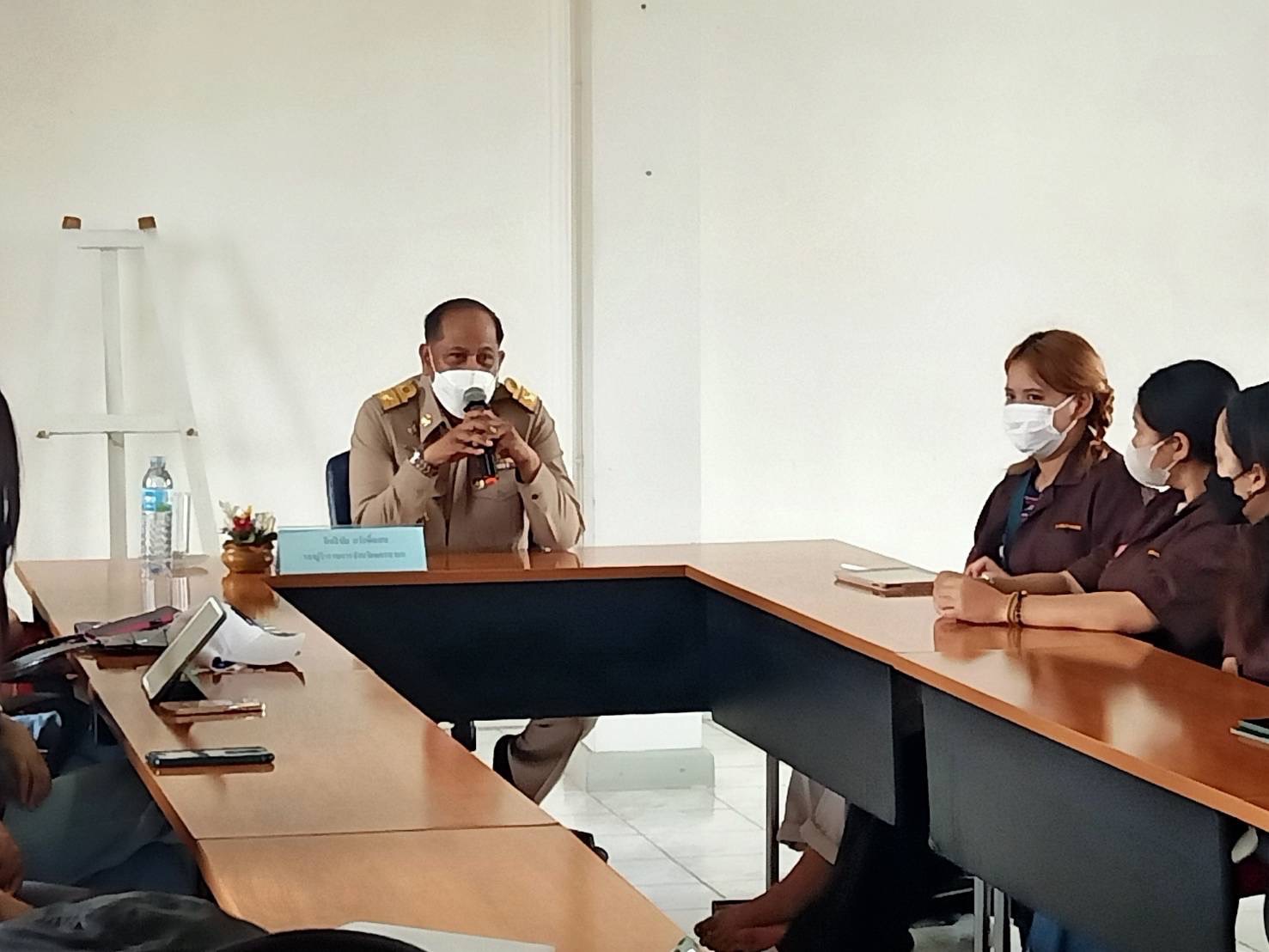 ??พช.นครนายกร่วมต้อนรับการศึกษาดูงานของนิสิตวิทยาโพธิวิชชาลัย มศว.