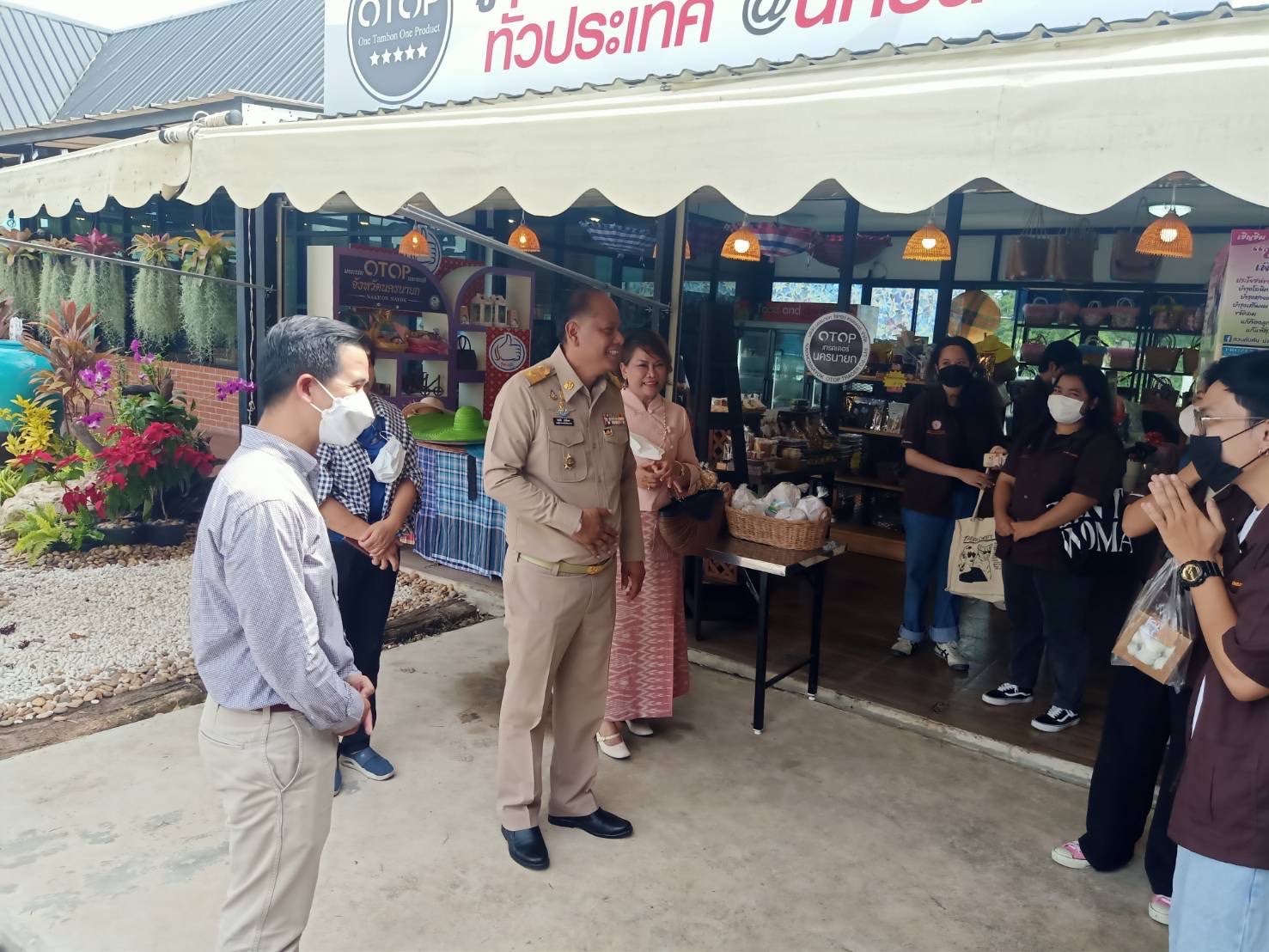 ??พช.นครนายกร่วมต้อนรับการศึกษาดูงานของนิสิตวิทยาโพธิวิชชาลัย มศว.